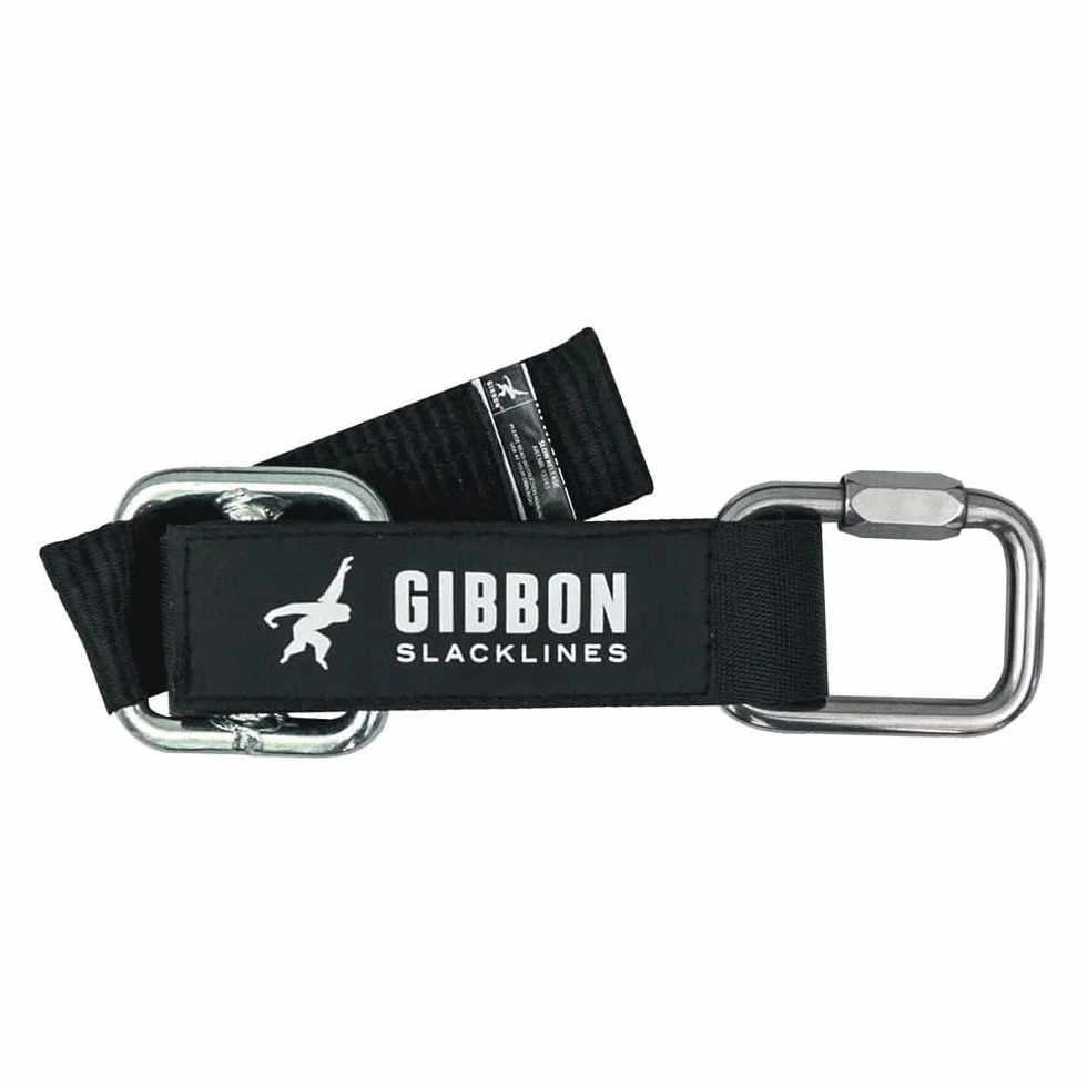 Gibbon Slacklines Sprzęt z powolnym zwalnianiem, idealne rozwiązanie dla gładkiego i przyjaznego dla materiału odciążenia Slackline