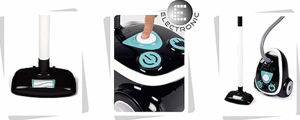 Smoby 7600330217 Odkurzacz z realistycznym dźwiękiem
