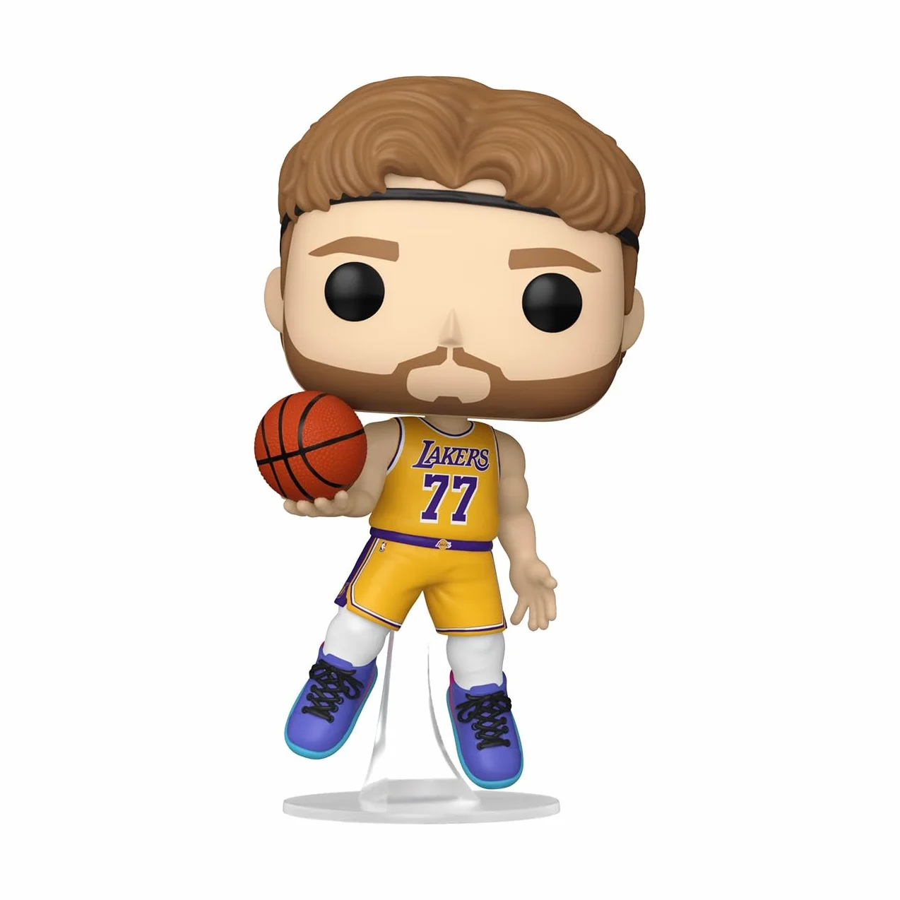 Funko Pop! NBA: Lakers - Luka Dončić - kolekcjonerska figurka winylowa - pomysł na prezent - oficjalny towar - zabawki dla dzieci i dorosłych - dla fanów sportu - figurka dla kolekcjonerów i