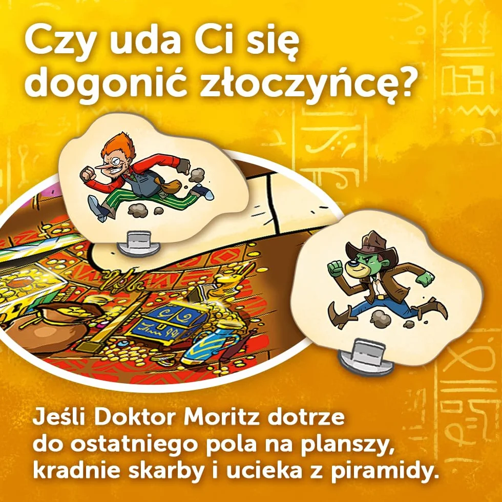 Trefl - Spy Guy Piramida - Kooperacyjna Gra Obserwacyjna, Przestrzenna Plansza z Ruchomymi Elementami, Rodzinna Gra Planszowa Dorosłych i Dzieci od 6 lat
