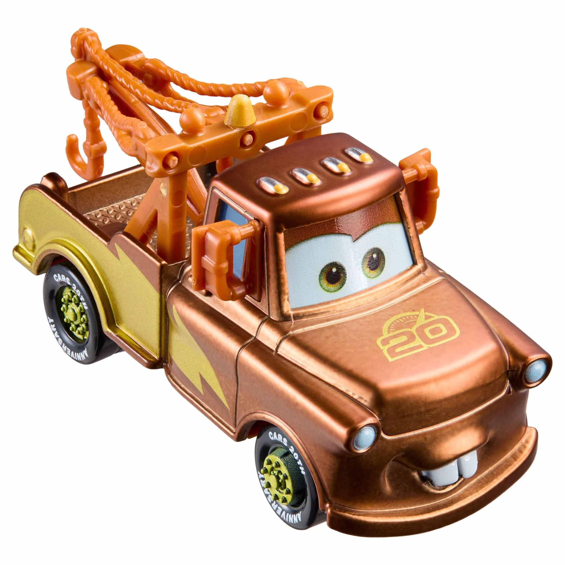 Mattel Disney Pixar Cars Auta 20-lecie Samochody 5-pak Zestaw, Chłodnica Górska, ulubieńcy fanów z pierwszego filmu, autka zabawki dla dzieci 3+, JMJ85