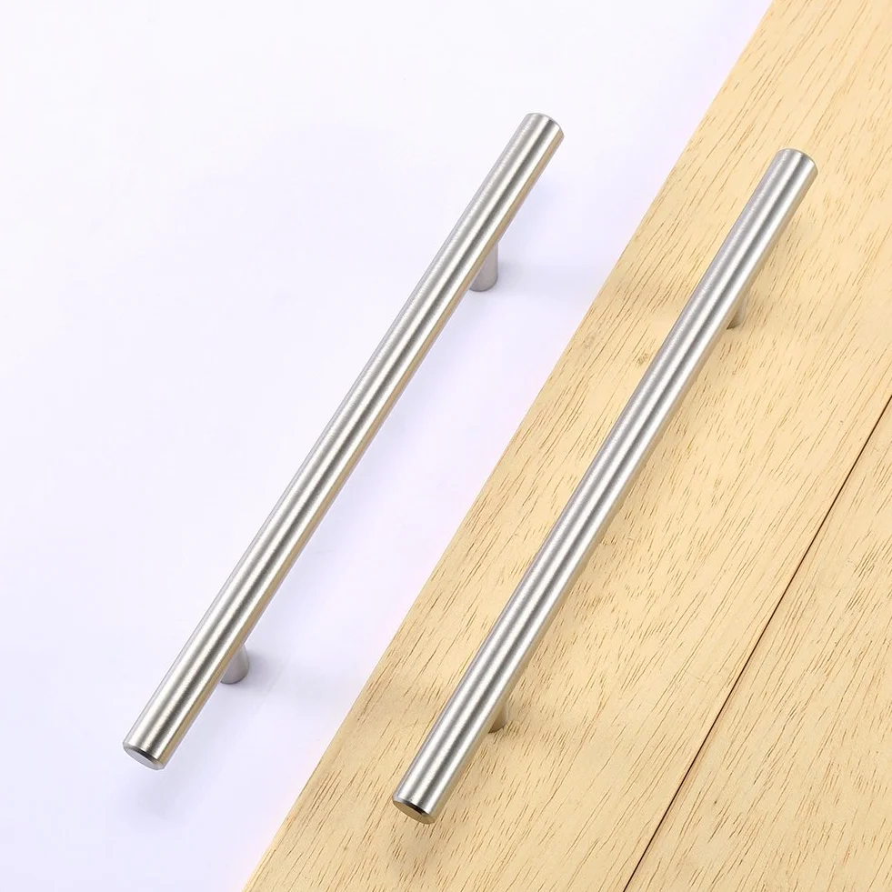 20 x uchwyty do szafek kuchennych ze stali nierdzewnej, średnica 12 mm, odległość od środka 128 mm, klamka, uchwyt w kształcie litery T kuchnia, szuflada, sypialnia i meble