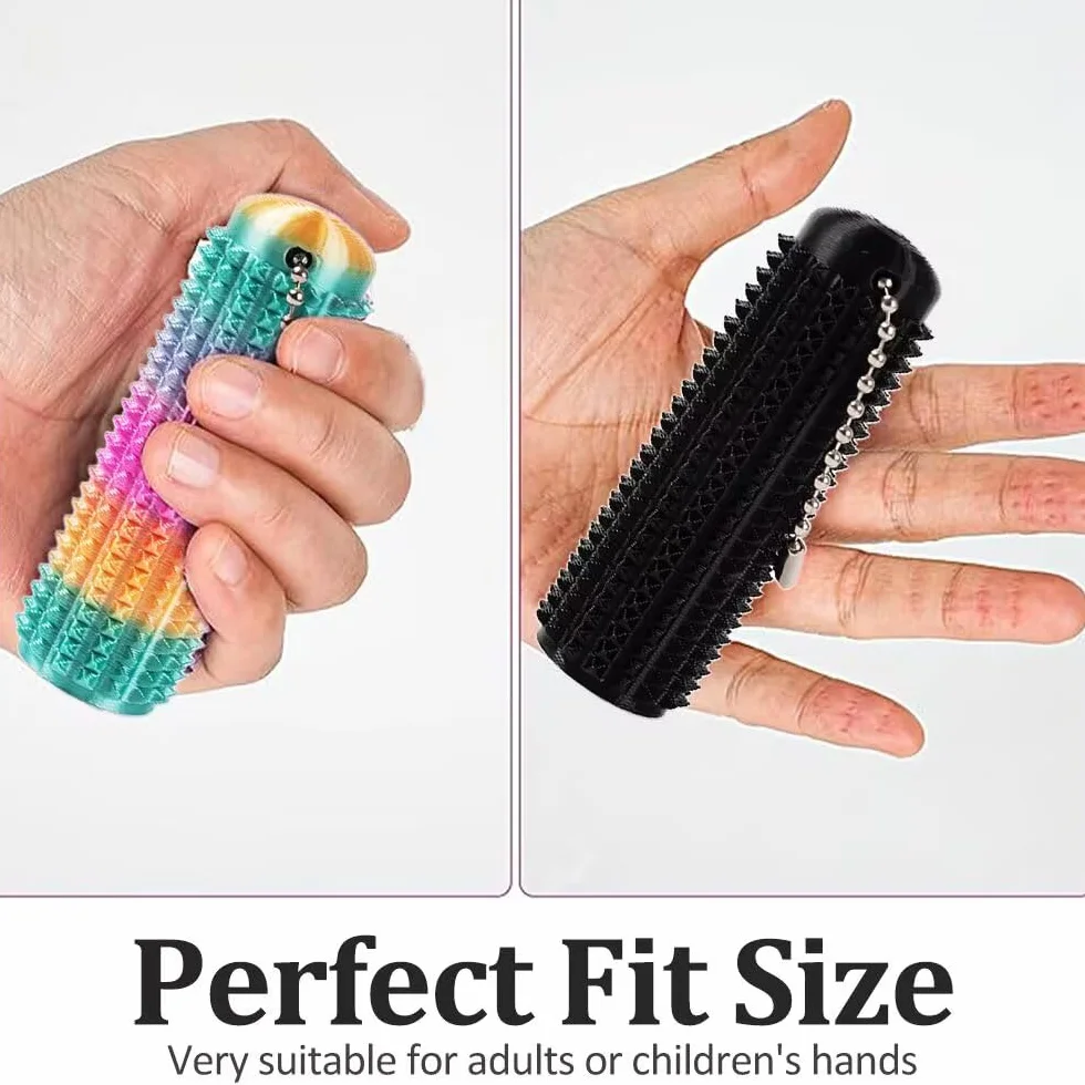 Little Ouchies Pain Fidget, 3 sztuki zabawek Fidget Toys, Pain Stim Spiky Grippie Keychain, zabawki antystresowe, dla dorosłych, do redukcji stresu, zabawka sensoryczna, prezent
