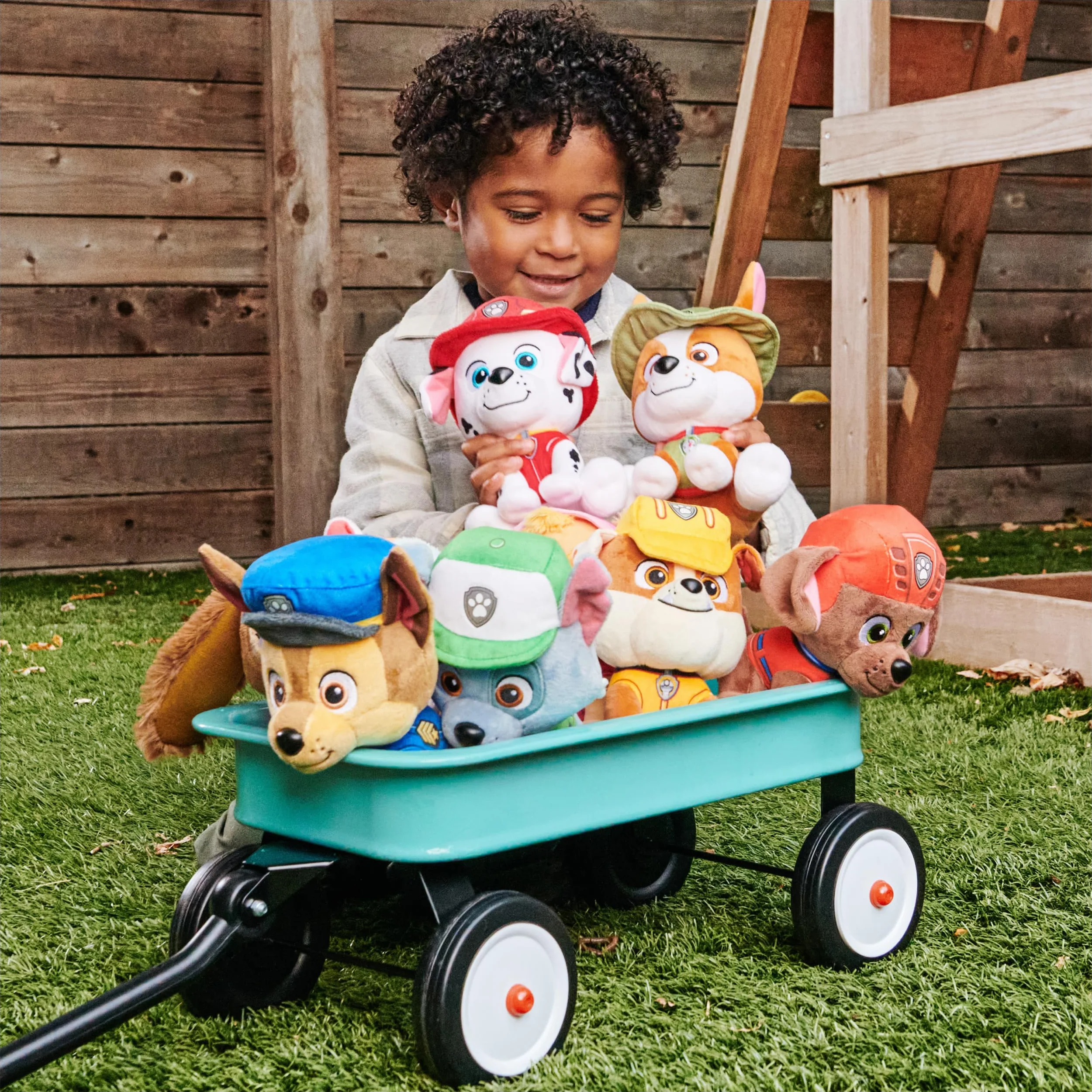 PAW PATROL GUND Liberty, 15 cm – wysokiej jakości pluszowa zabawka do popularnego serialu telewizyjnego, polecana od 1 roku życia