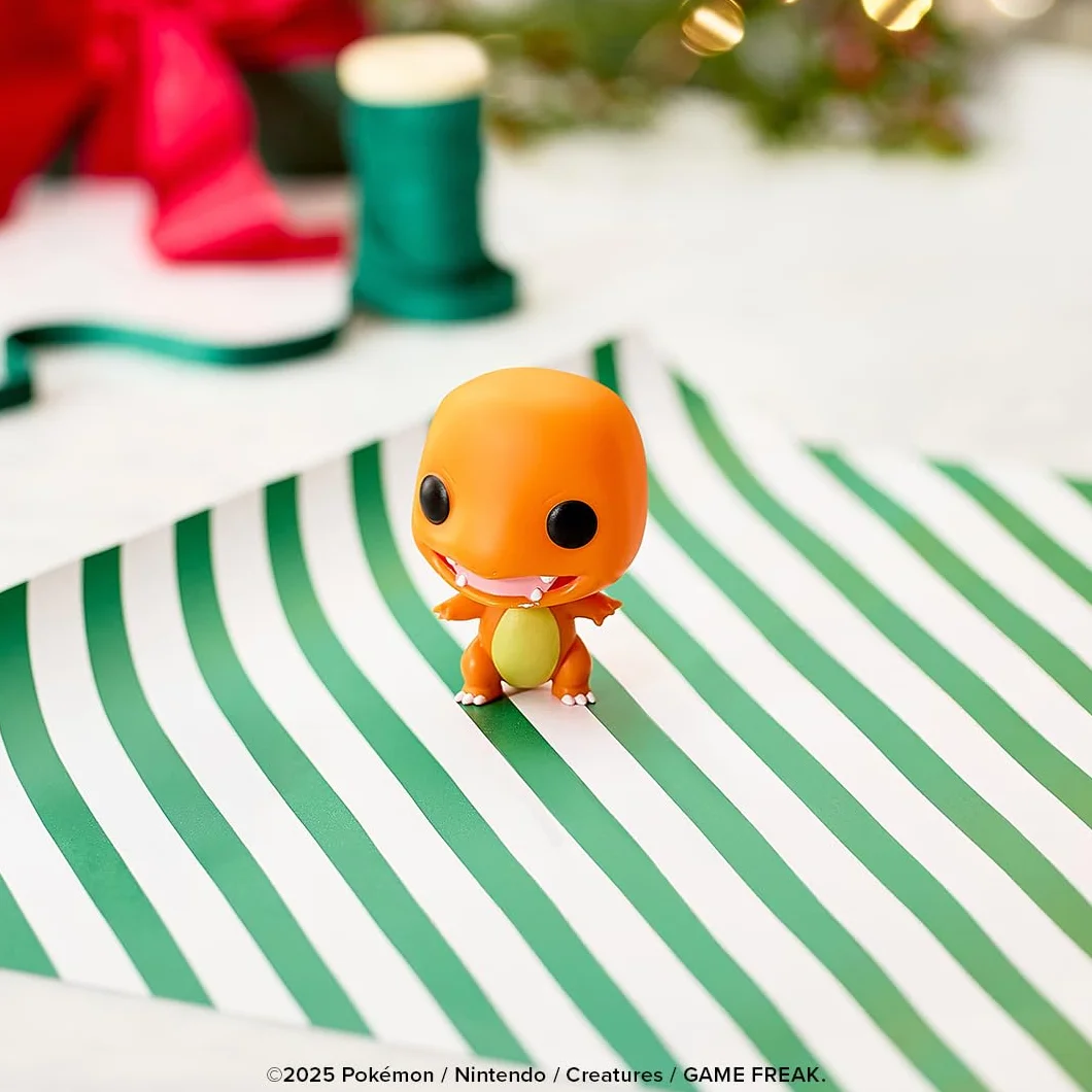 Funko Bitty Pop! Pokemon - Charmander - 4-pak - 0,9 cala (2,2 cm) kolekcjonerski - półka ekspozycyjna do układania w stos w zestawie - pomysł na prezent - torba imprezowa