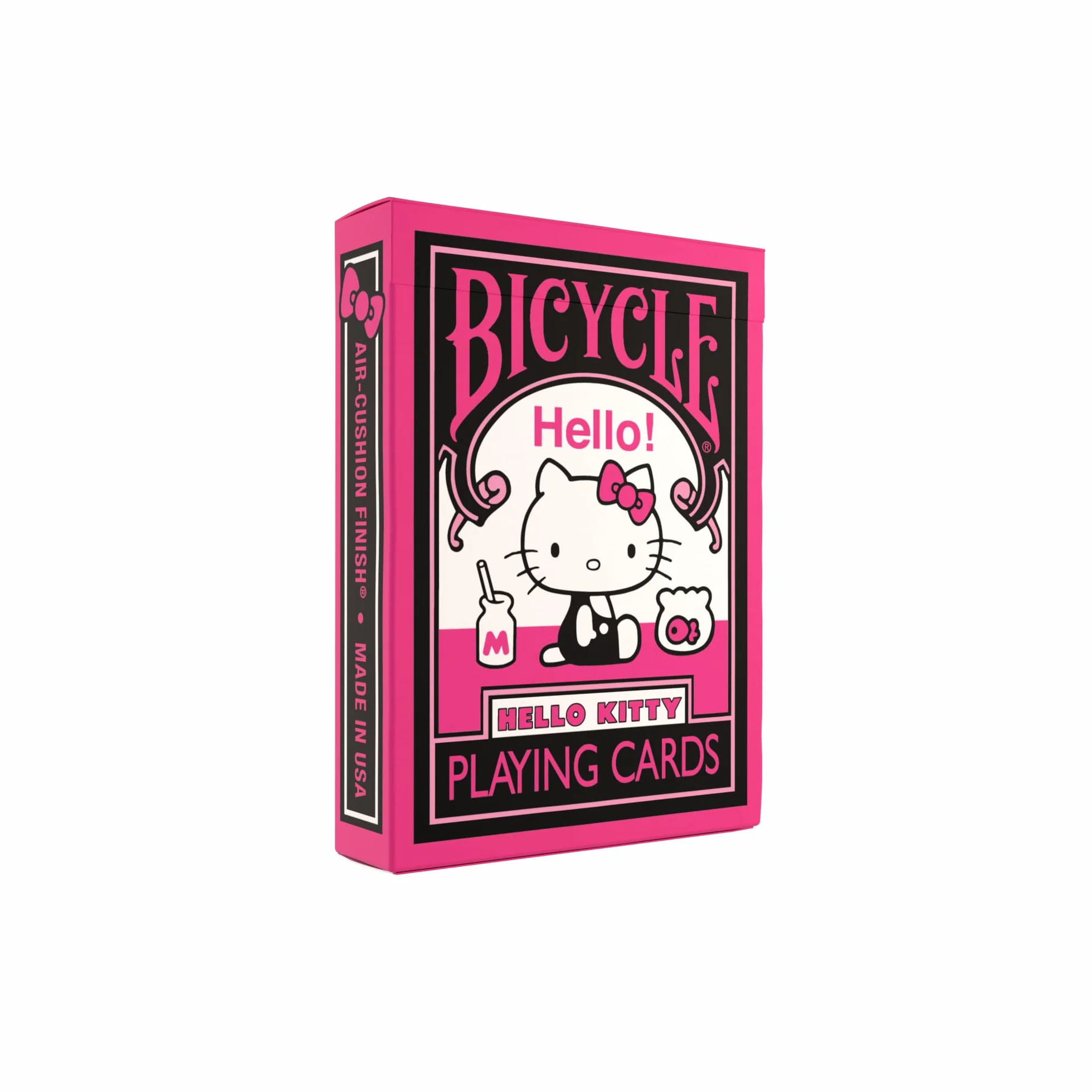 Bicycle Hello Kitty - Black and Pink (Designer Spielkarten, Poker, Skat...)
