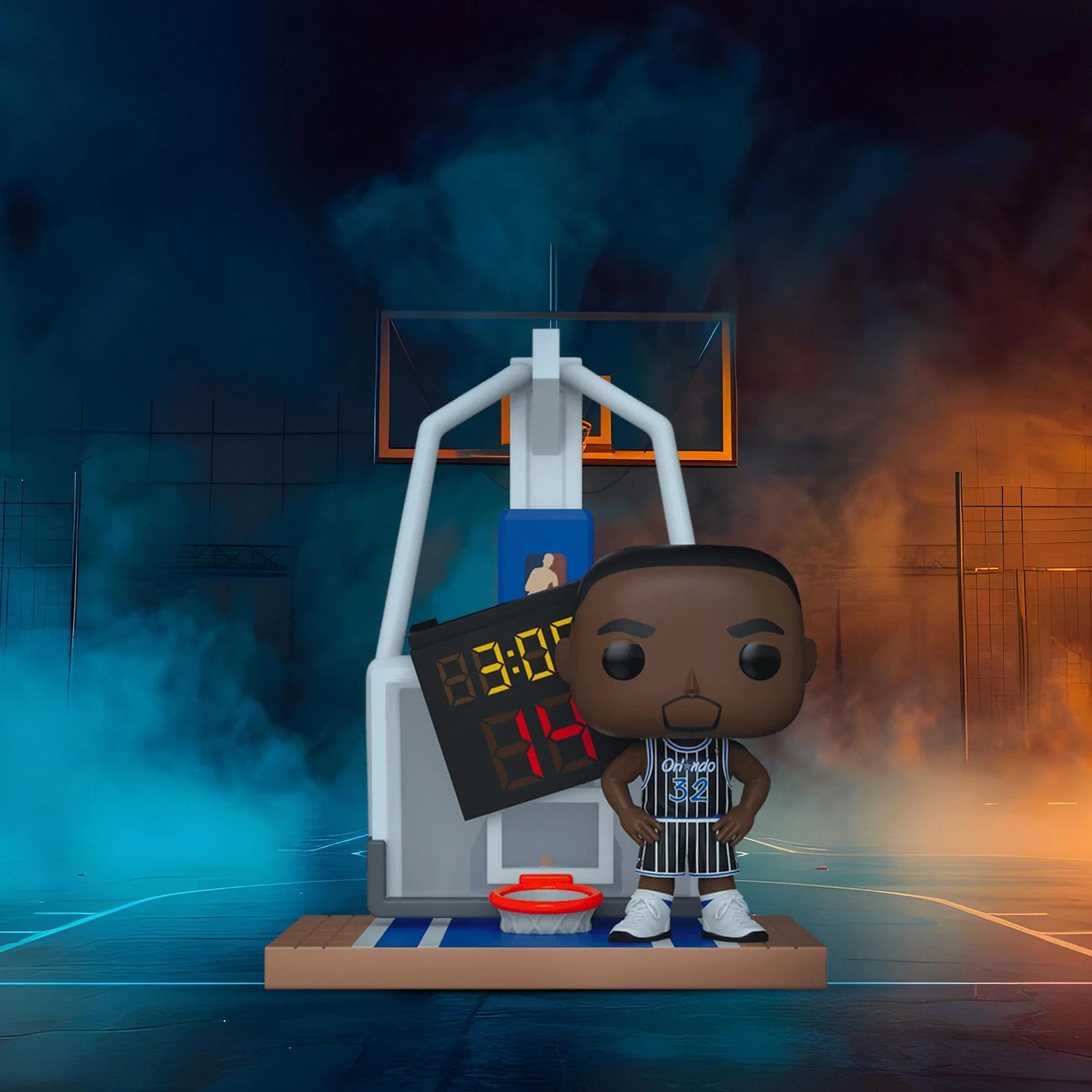 Funko Pop! Deluxe: Magic - Shaquille O'Neal - Shaq z płytą winylową - kolekcjonerska figurka winylowa - pomysł na prezent, oficjalny towar - zabawki dla dzieci i dorosłych - fanów sportu
