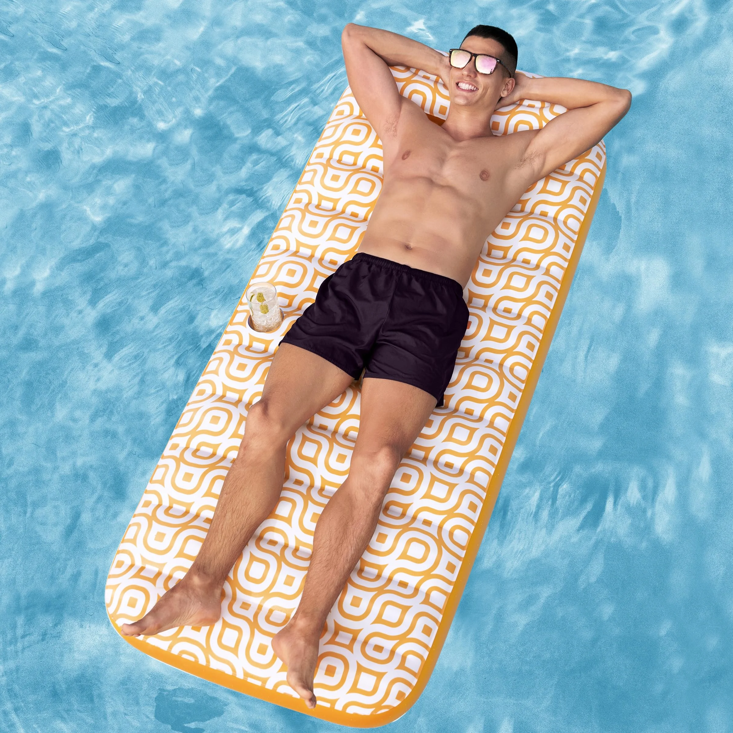 Bestway mata pływająca 1,83 m x 84 cm komfortowa pluszowa