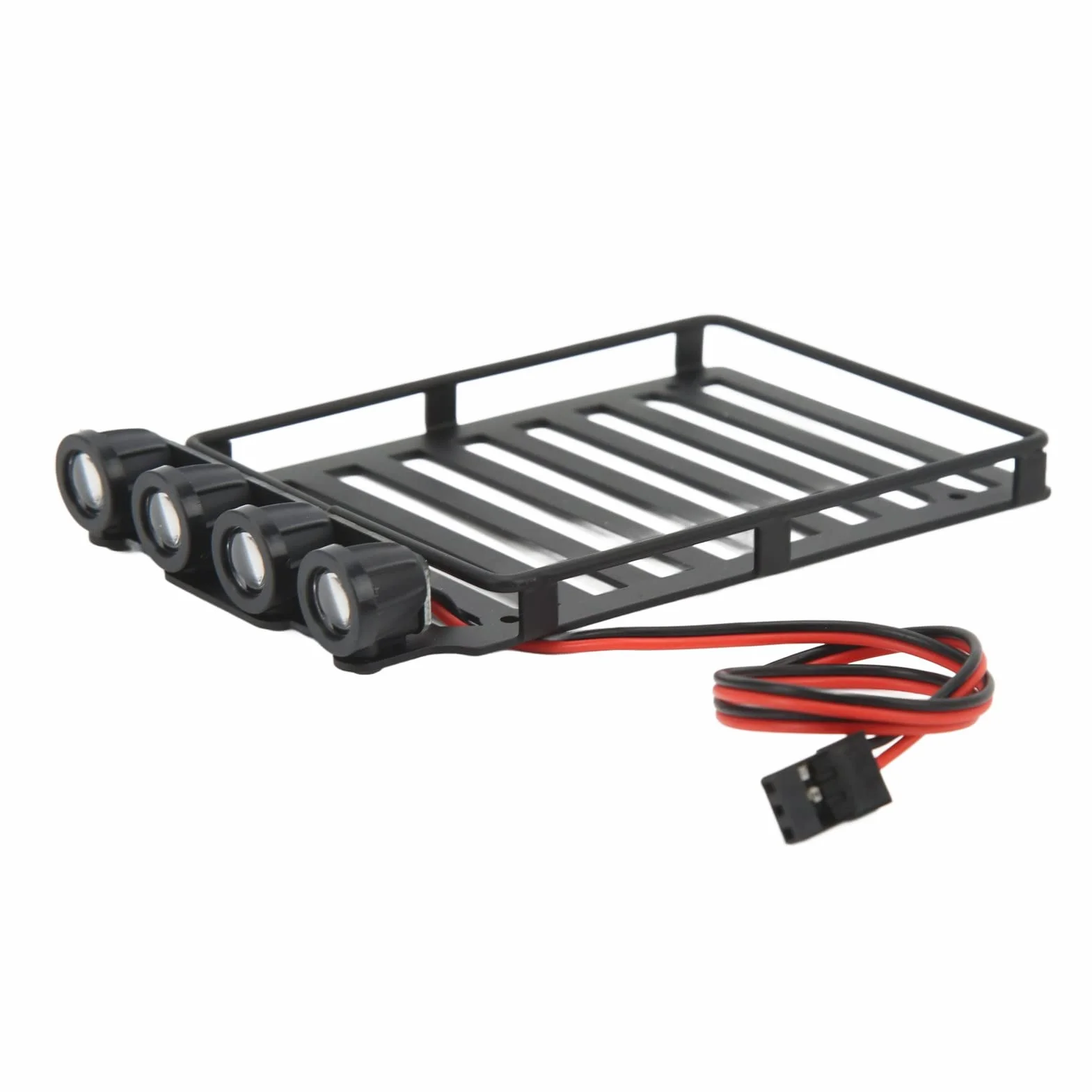 Dilwe Bagażnik Dachowy RC ze światłem LED Axial SCX24 1:24 Plastikowy