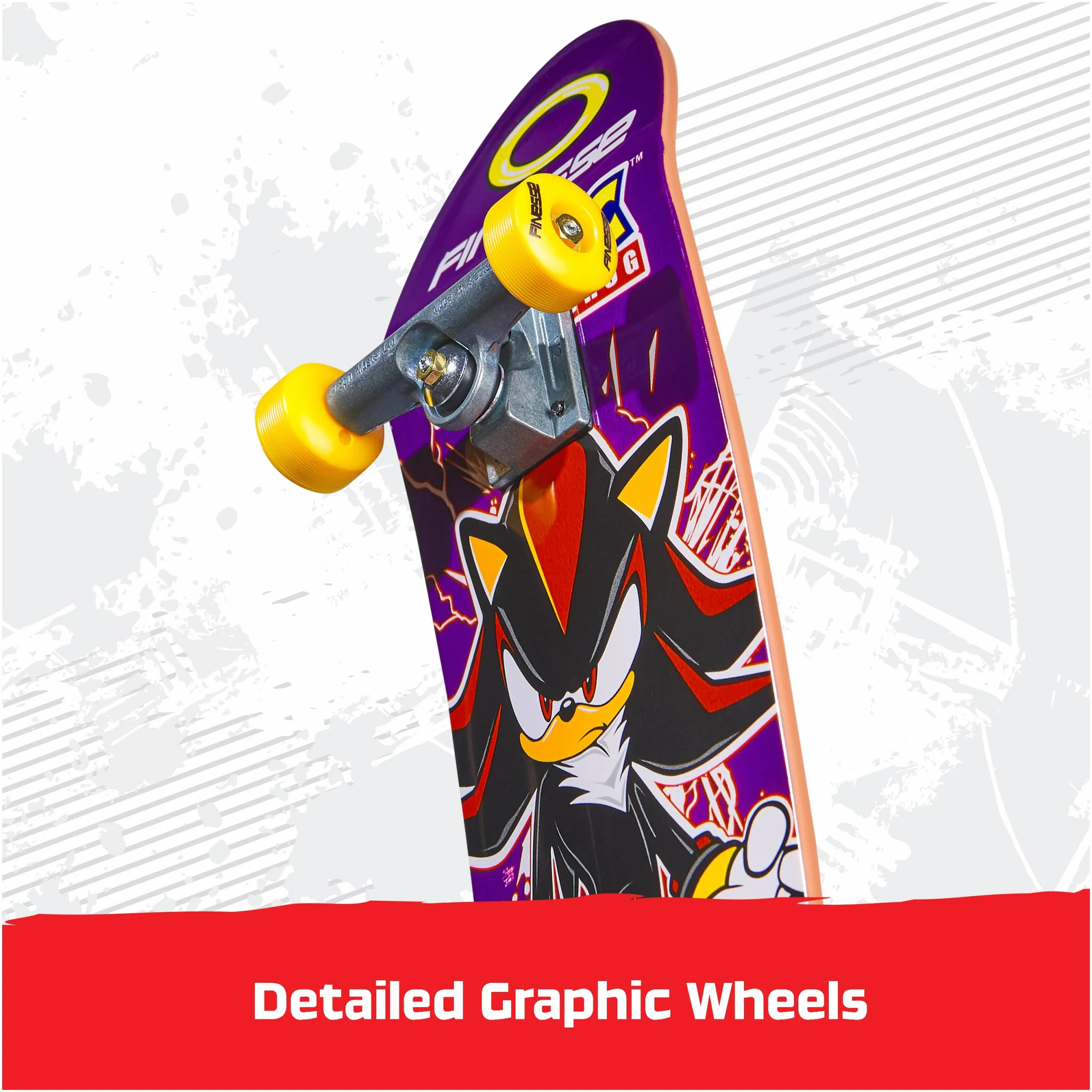 Tech Deck Skate na palcach Sonic Finesse 27 cm Mini skate zabawka