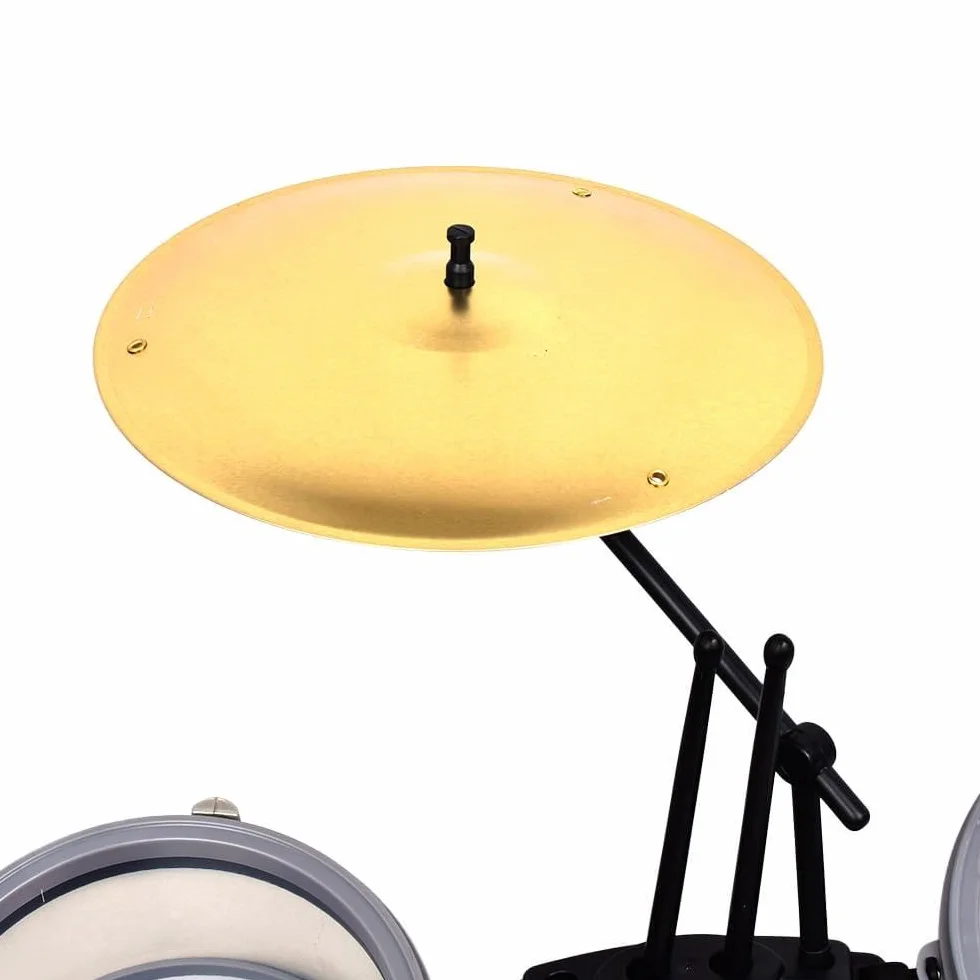 Bontempi | BeatMaster - Perkusja dla dzieci z realistycznymi dźwiękami i mnóstwem zabawy, czerwono-przezroczysta, 500x500x680 mm
