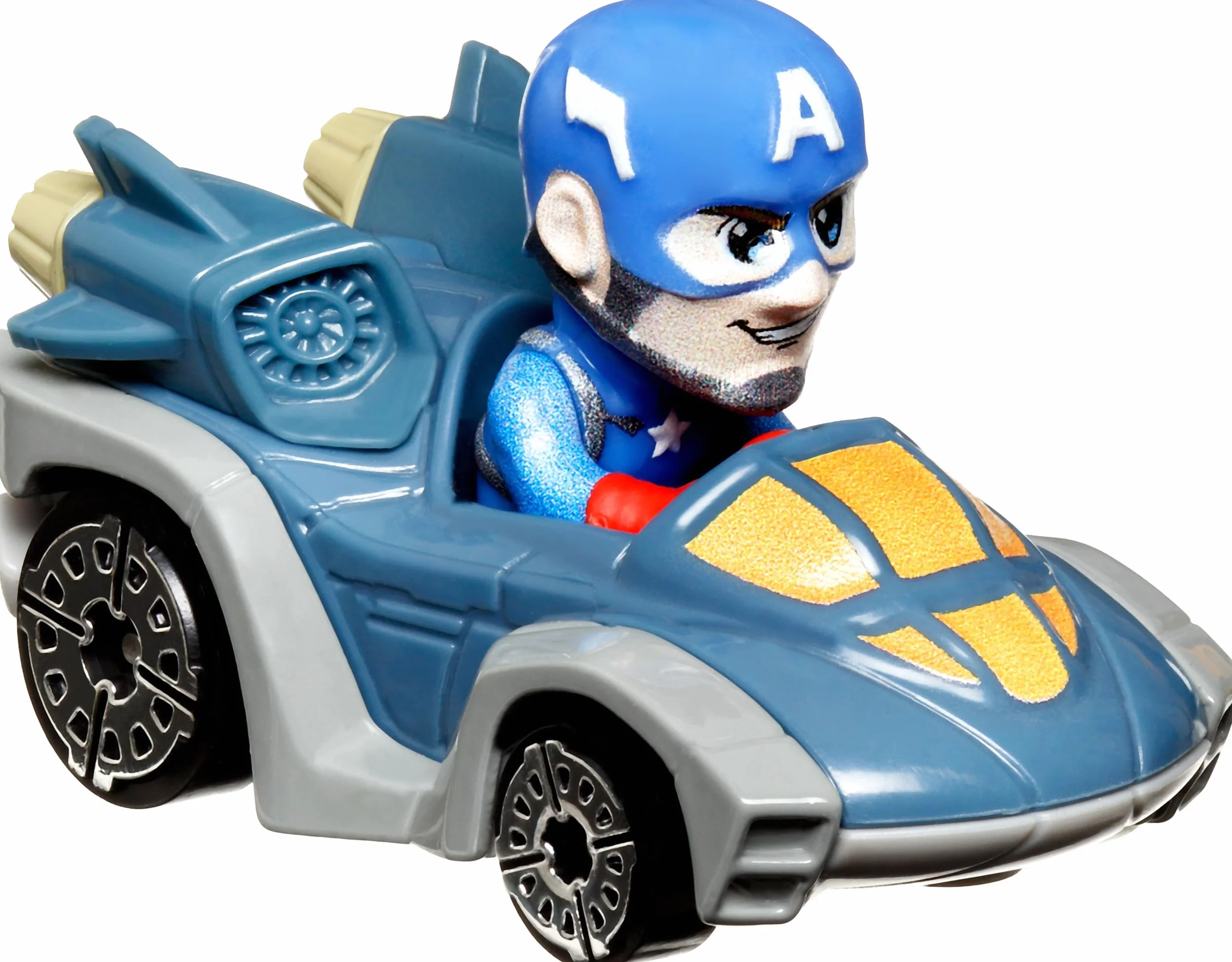 Hot Wheels RacerVerse Marvel Pojazdy 5-pak Zestaw 5 pojazdów do jazdy po torze, prezent dla dzieci i dorosłych kolekcjonerów, HPN40