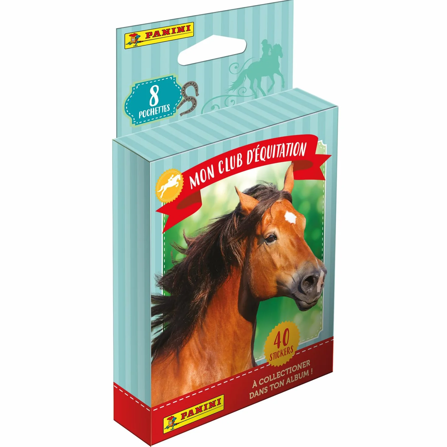 Panini Konie Mój Klub Jeździectwo Blister 8 kieszeni, 004899KBF8