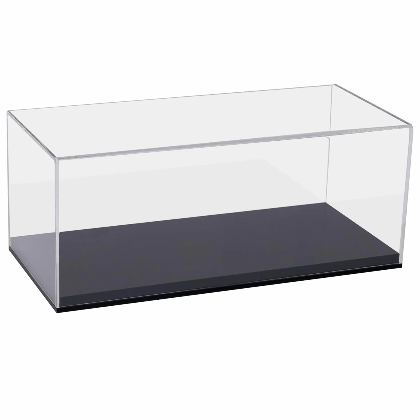 HMF 46800900 Gablota akrylowa na modele samochodów / figurek, różne rozmiary, przezroczysta, 34 x 14 x 16 cm