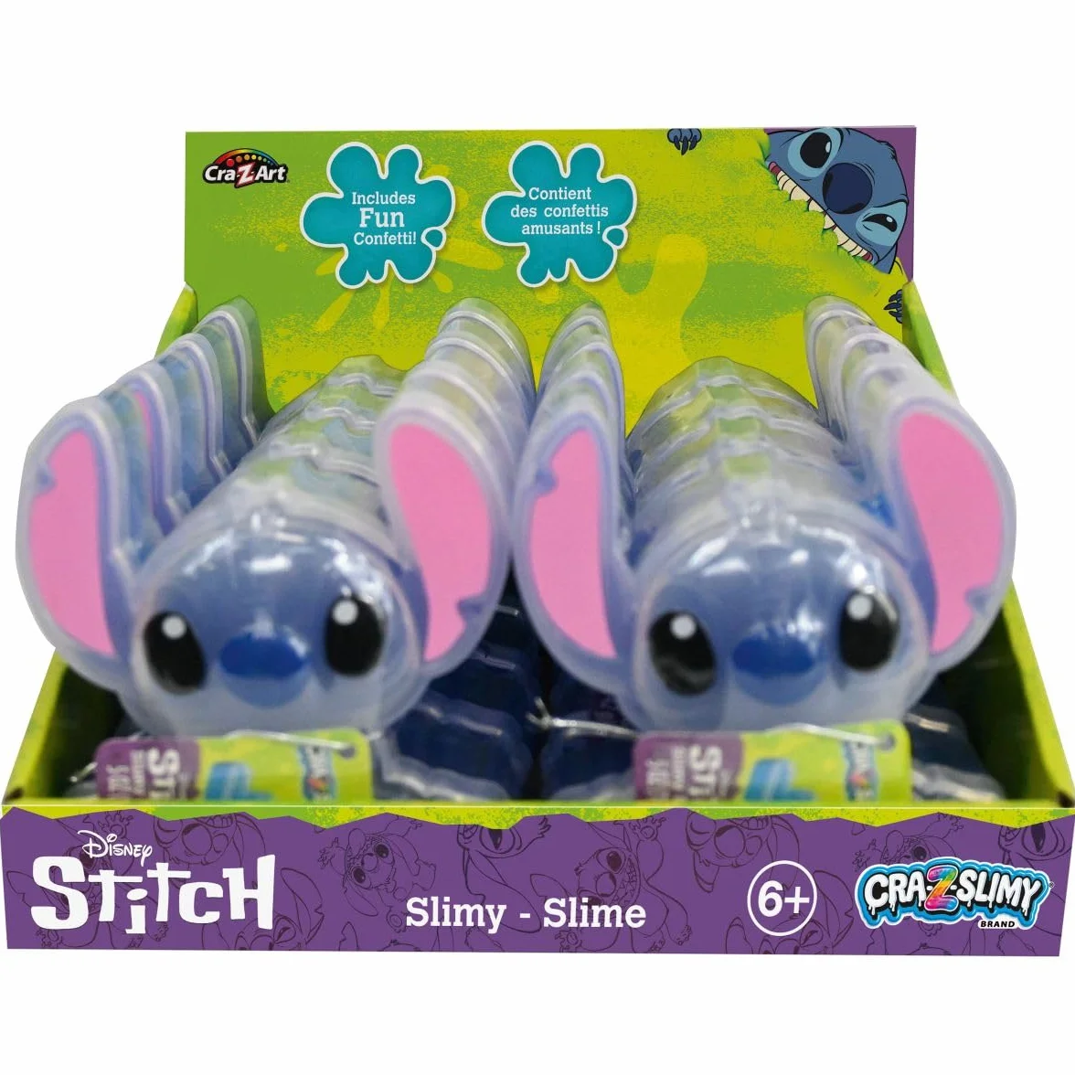 Lexibook Slime Stitch rozciągliwy, lilo i ścieg, niebieski, SLIM01D