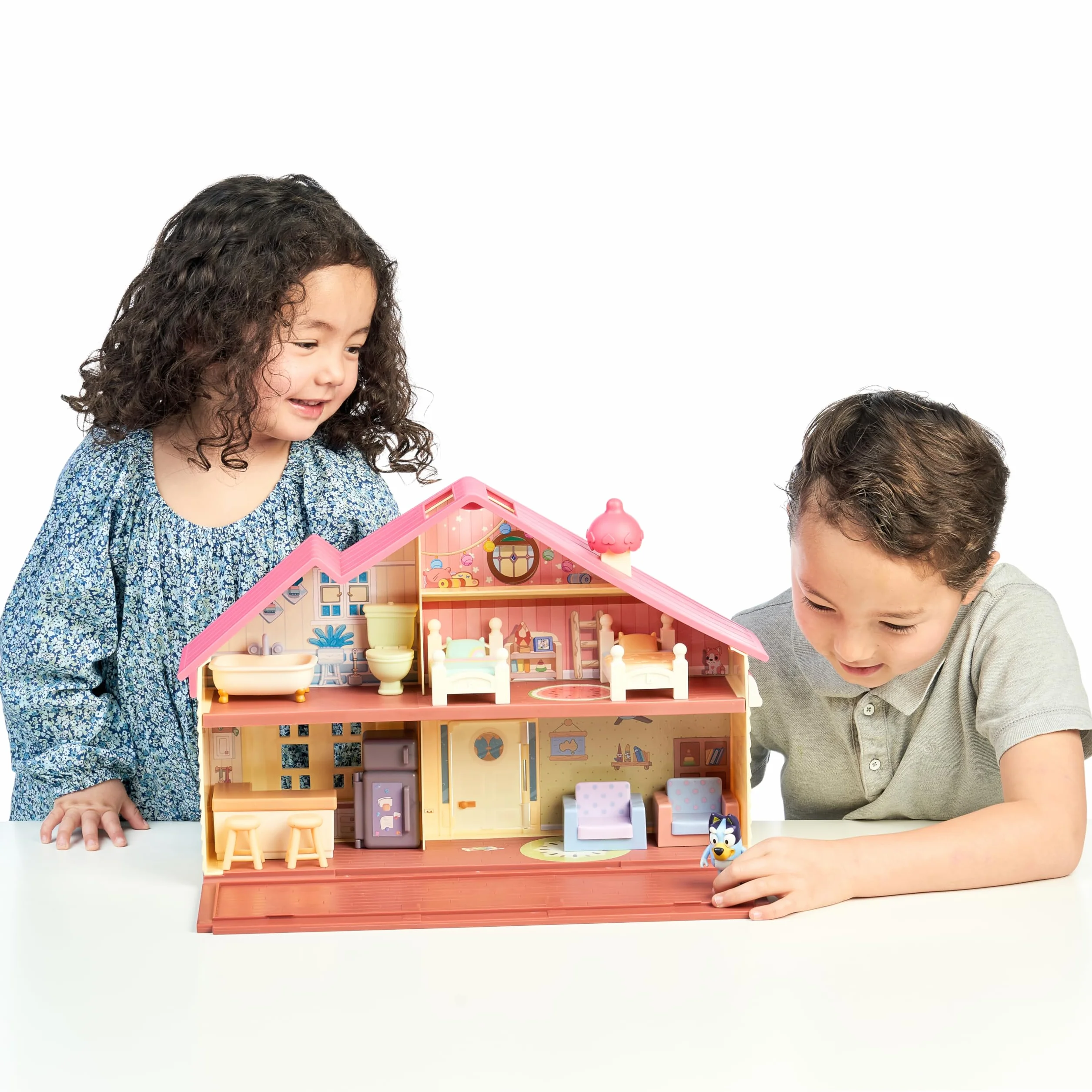 Bluey Family Home Zabawka, Wielokolorowy, Od 3 Lat