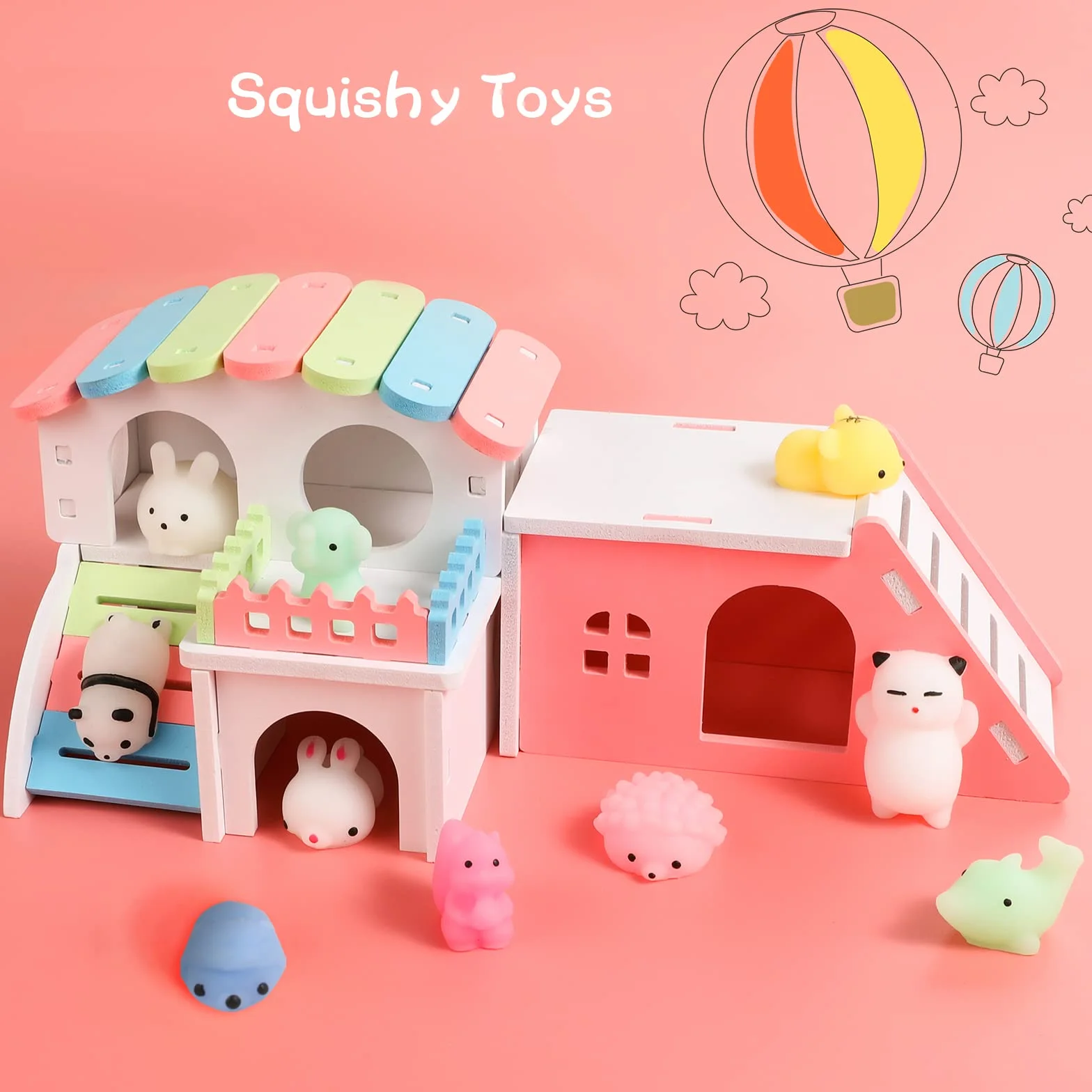 Squishy Toys Squeeze 50 sztuk zabawka na imprezę dla dzieci pisanka wielkanocna