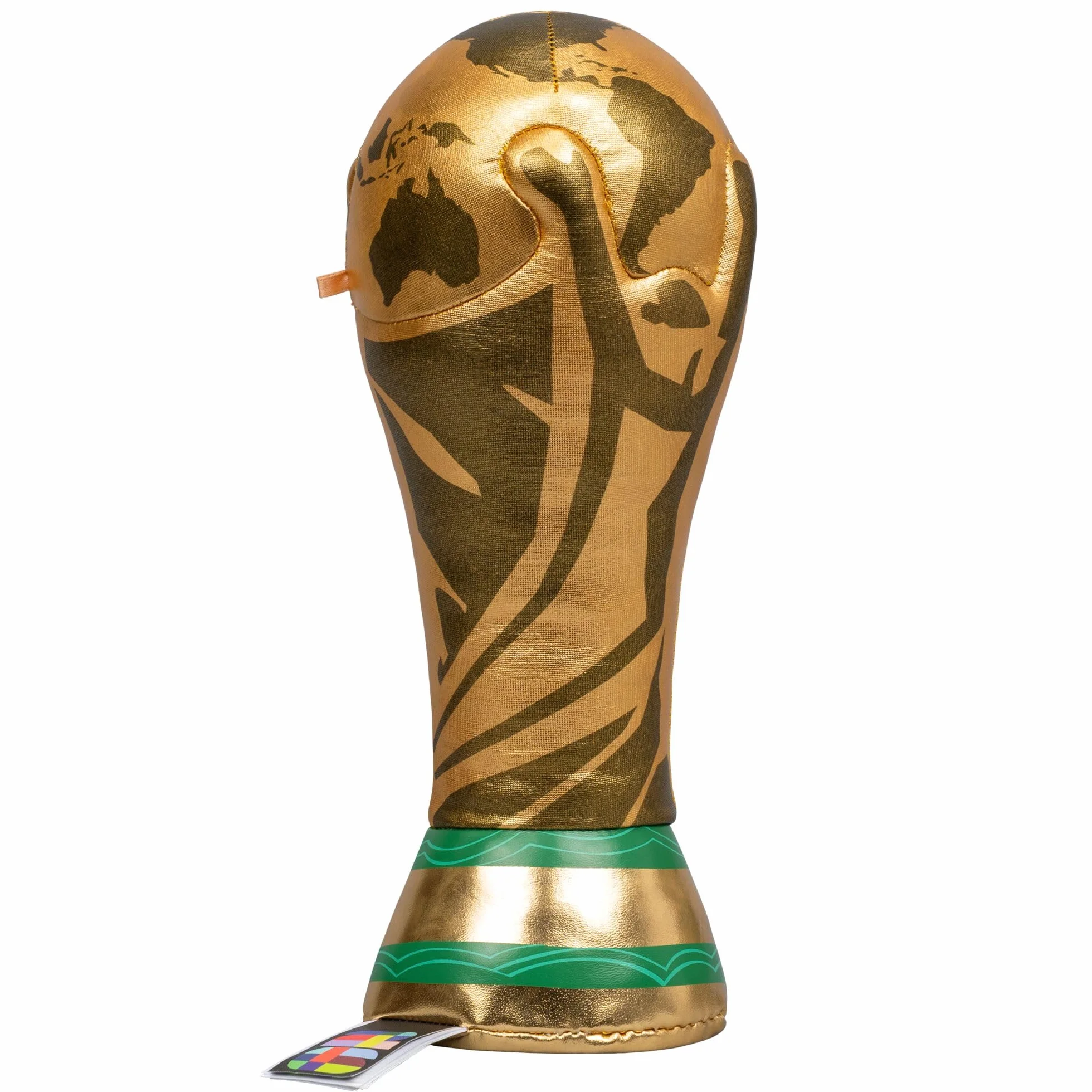 Jazwares FIFA® JPFI00012 World Cup 26™ puchar z pluszu, 25 cm, oficjalny artykuł kolekcjonerski 2026, od 3 lat, oficjalny produkt