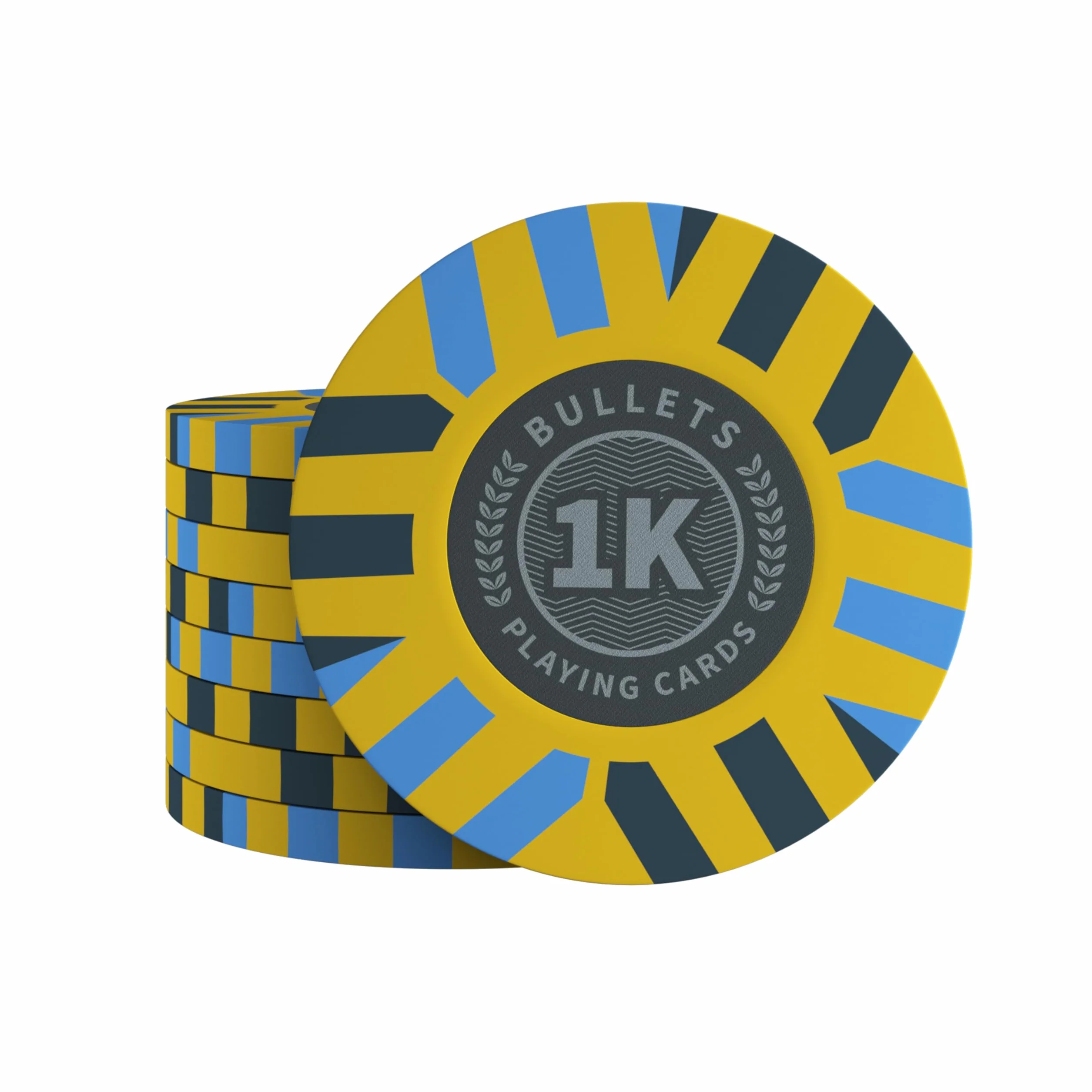 Salvatore Clay Poker Chips 25 szt. 4 cm 10 g Zestaw do Pokera