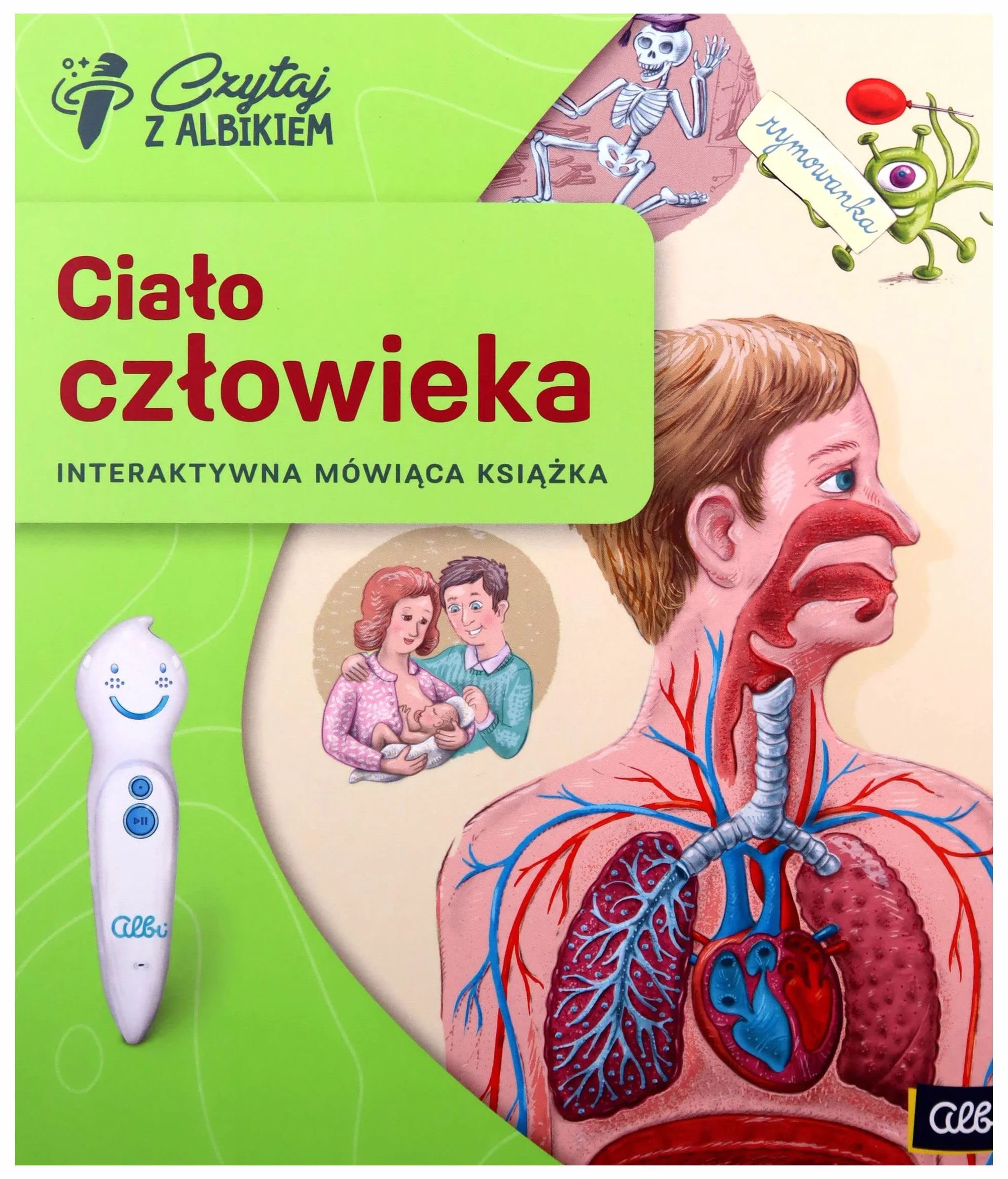 Czytaj z Albikiem. Książka Ludzkie ciało