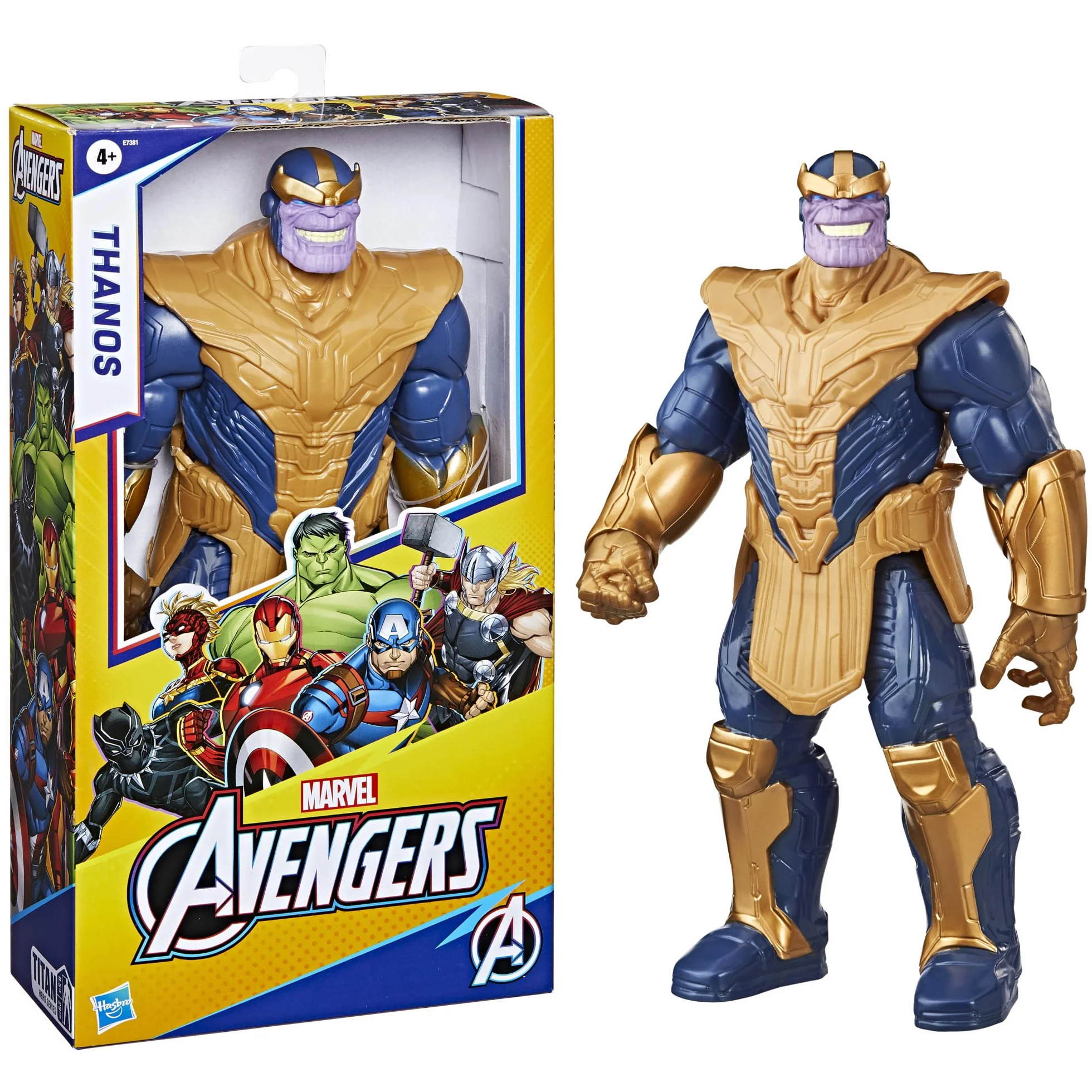 Marvel Avengers Titan Hero Blast Gear Deluxe Figurka Thanosa 30 cm