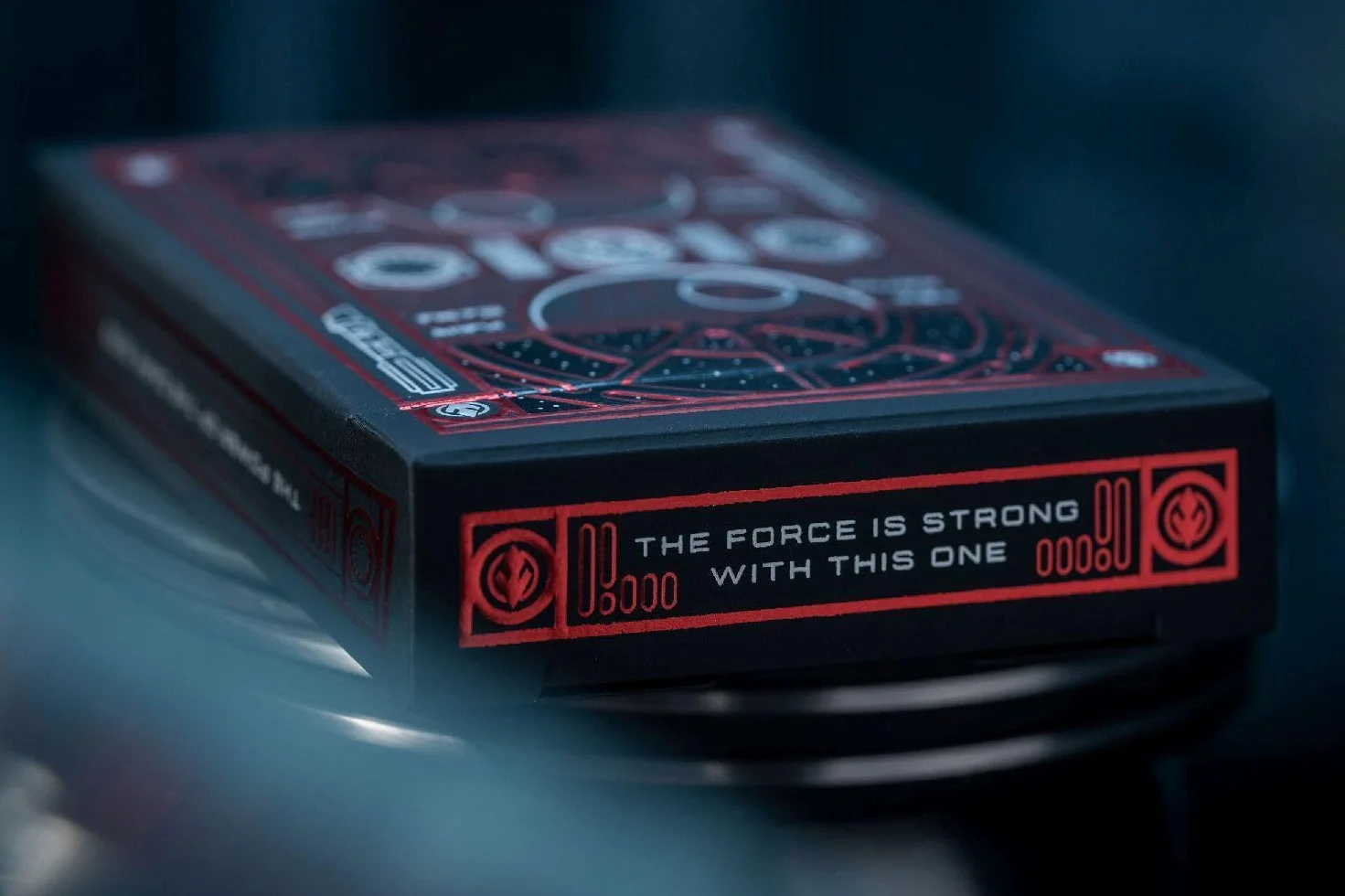 SOLOMAGIA Karty do gry Star Wars Dark Side (RED) autorstwa Theory11