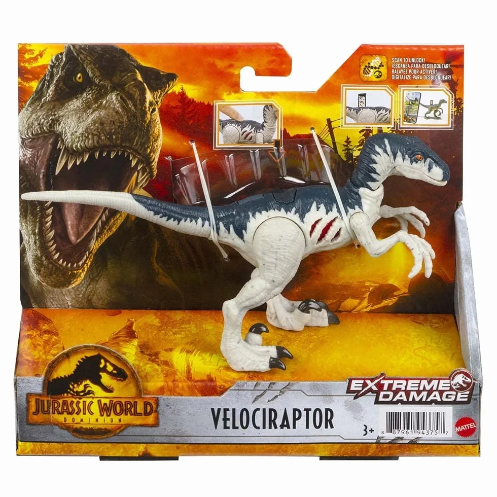 Jurassic World: Dominion Extreme Damage Dinosaurs dla dzieci w wieku od 3 lat