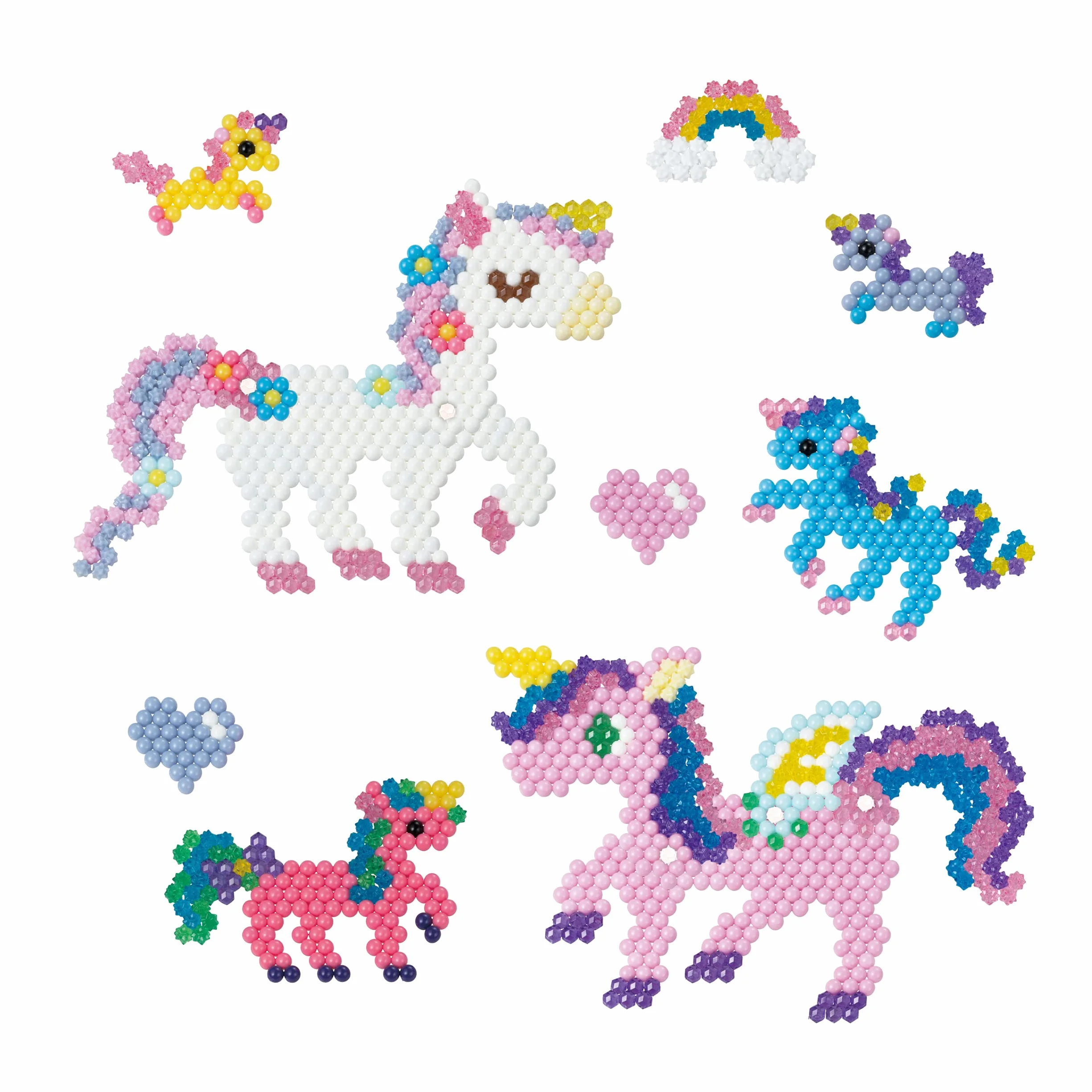 Aquabeads 31944 Zestaw „Tajemniczy jednorożec” - zestaw do majsterkowania