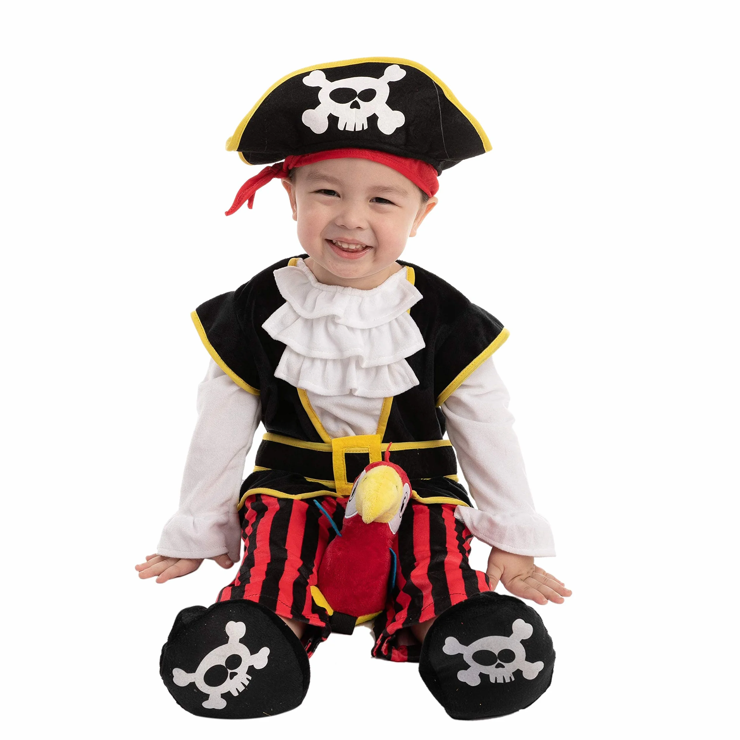 Spooktacular Creations Kostium pirata dla niemowląt na Halloween Cukierek albo psikus