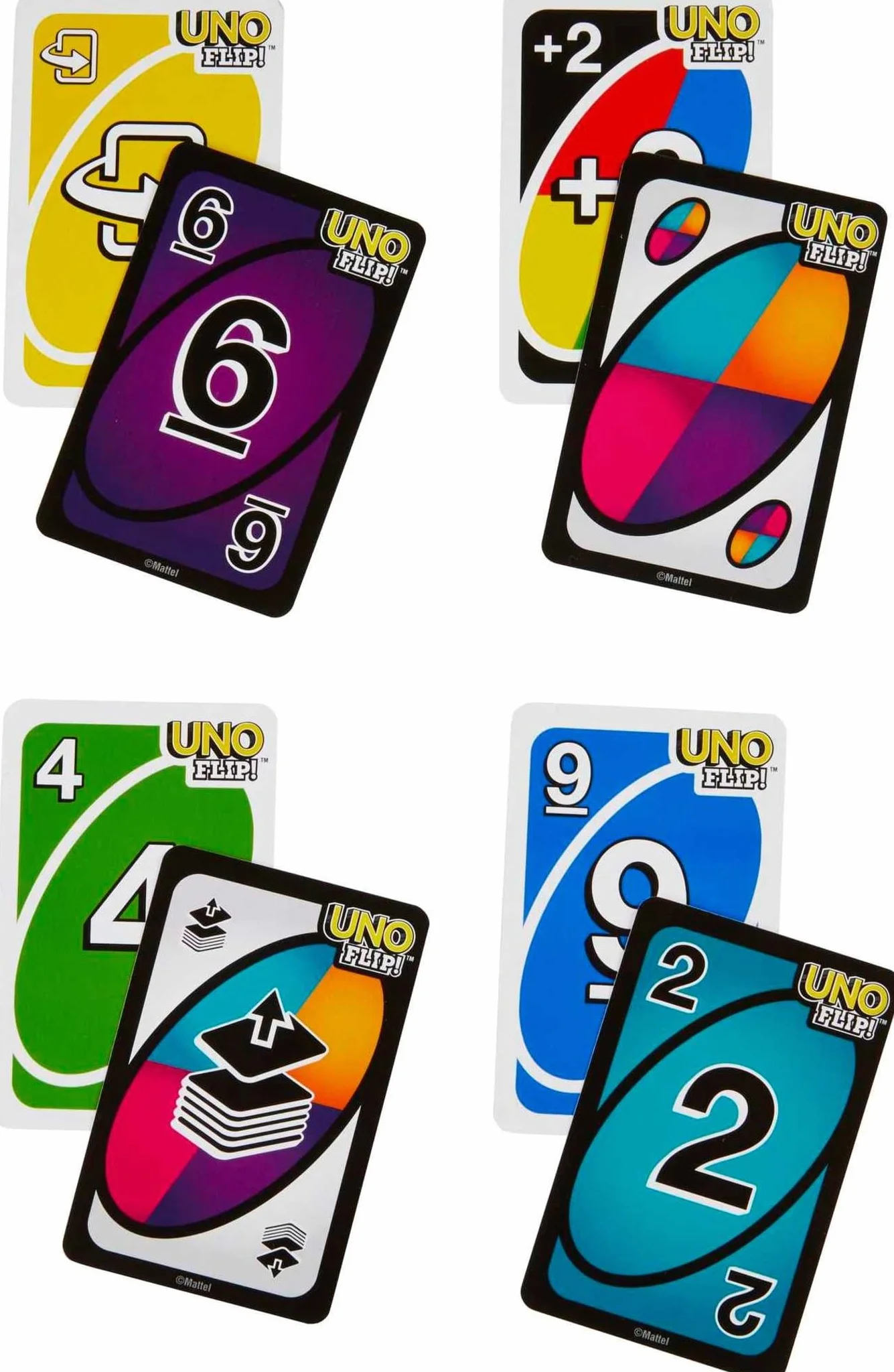 Mattel Games UNO Flip Klasyczna Gra Karciana z Nowym Akcentem w Solidnym Metalowym Pudełku, dla Dzieci od 7 lat, GDG37