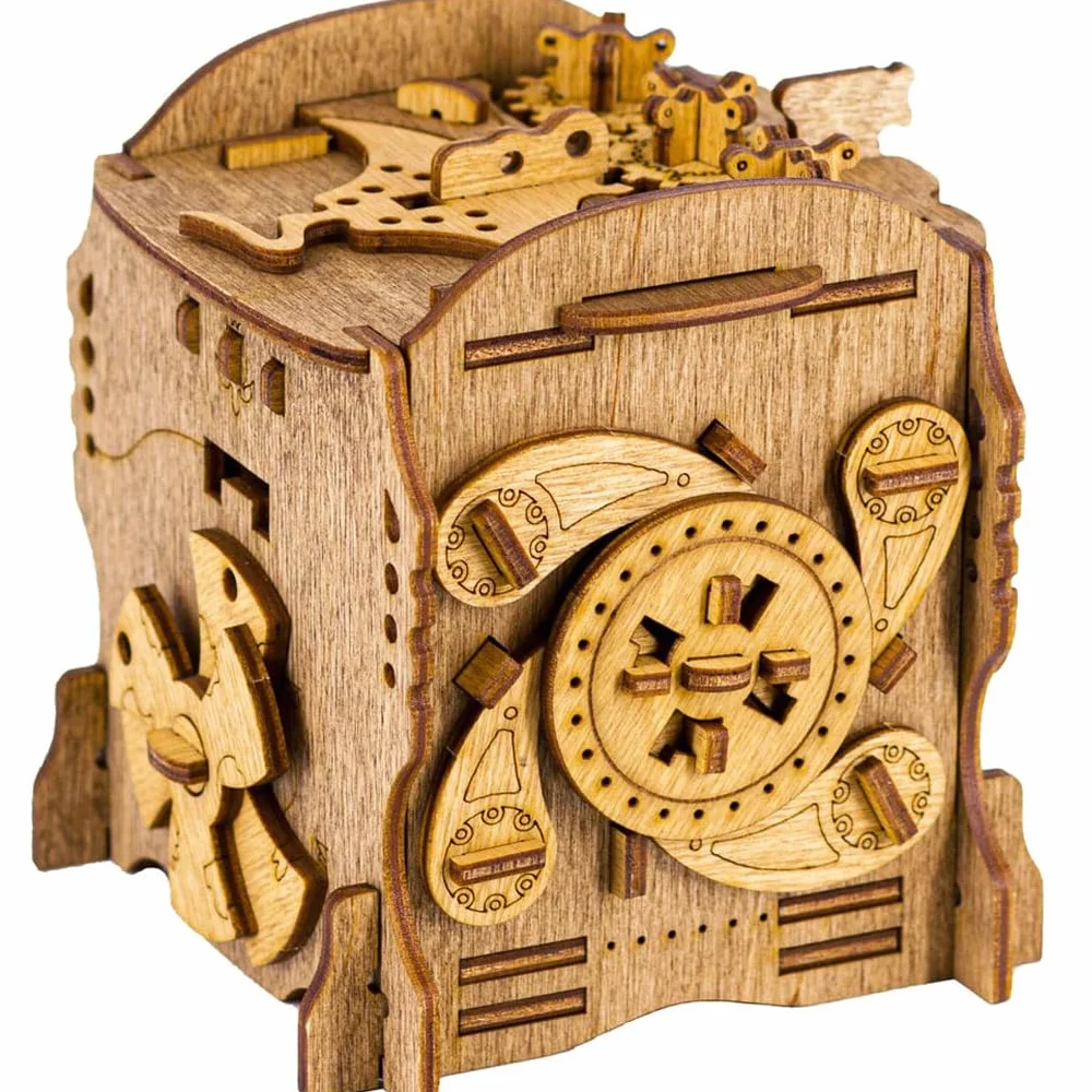 iDventure Cluebox Captain's Nemo Nautilus Escape Room Gra Trudne Pudełko z Puzzlami 3D