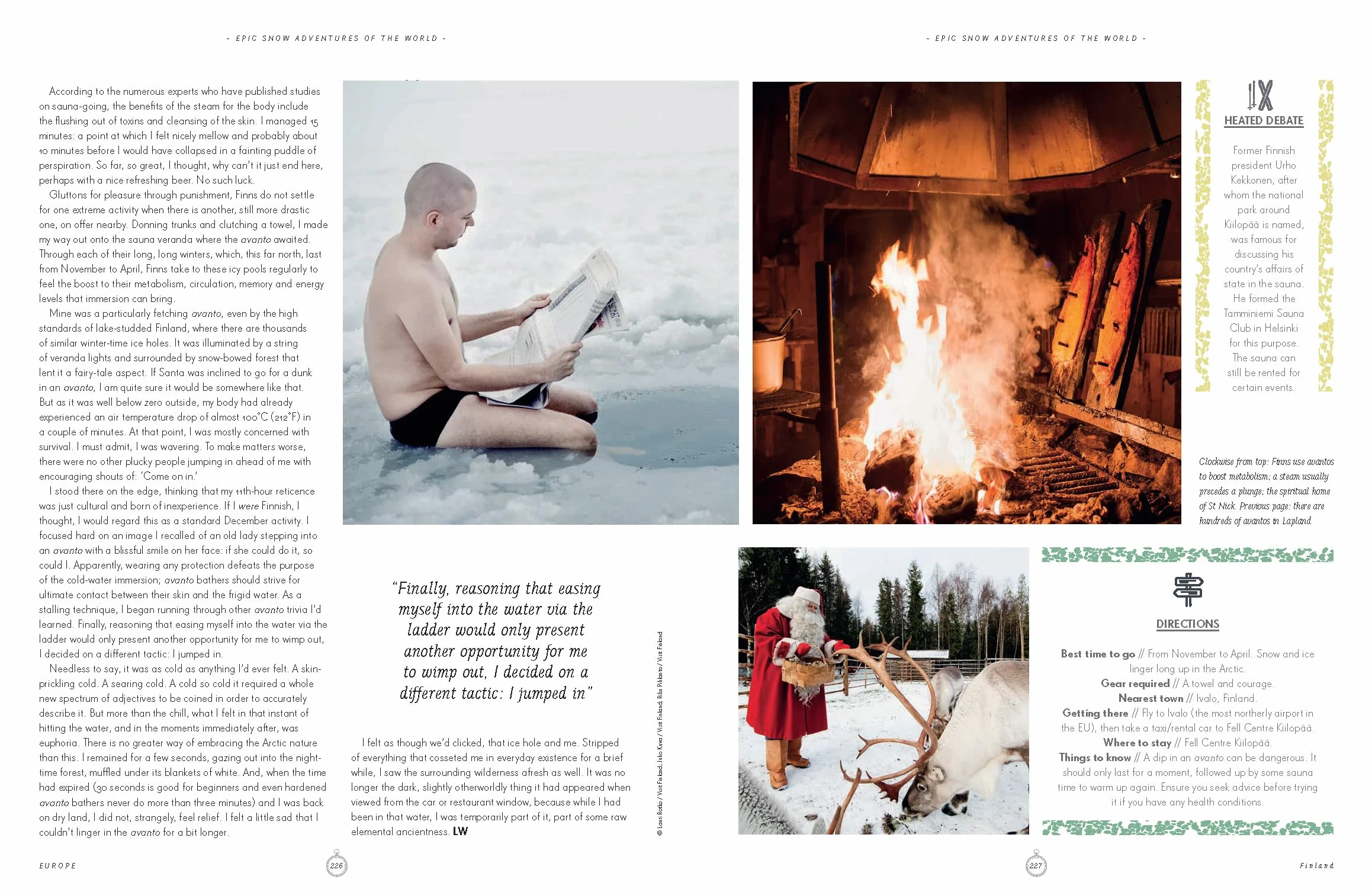 Epic Snow Adventures of the World 1ed - anglais: 200 Amazing Winter Adventures Across the Globe | Easy & Challenging Experiences | Expert Travel Tips | Stunning Photography