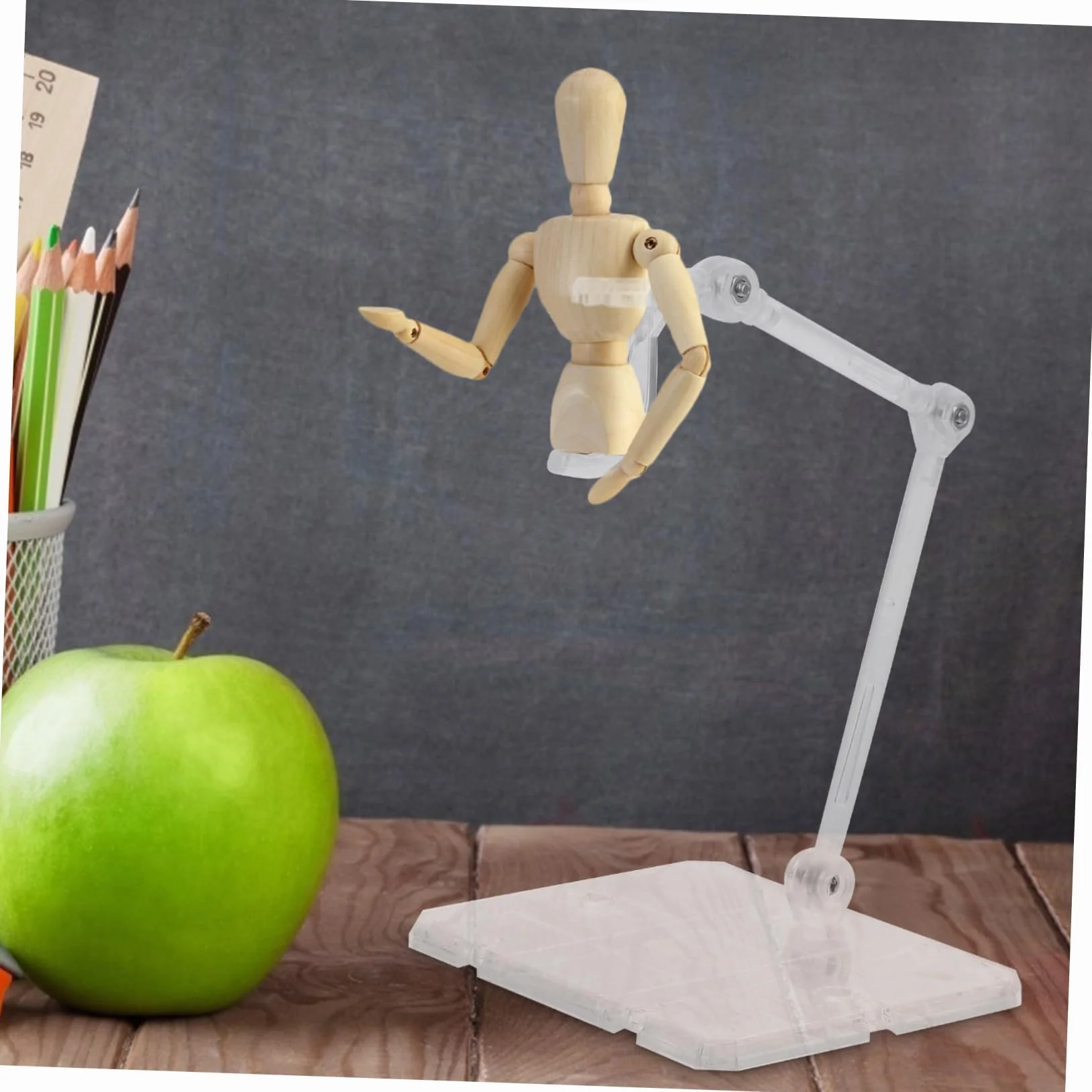 Podstawka do figurek akcji, stojak na figurki z tworzywa sztucznego, stojak na biurko, akcesoria dla lalek, model robota, plastik, biurko, trzy generacje