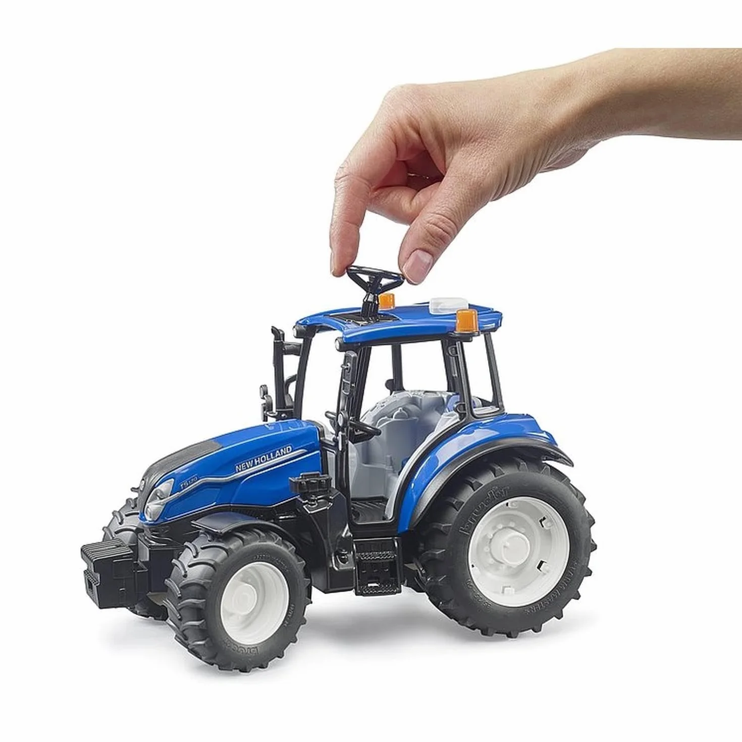 bruder 02184 - New Holland T5.120-1:16 Ciągnik, pojazdy, farma, rolnictwo, traktor, buldog
