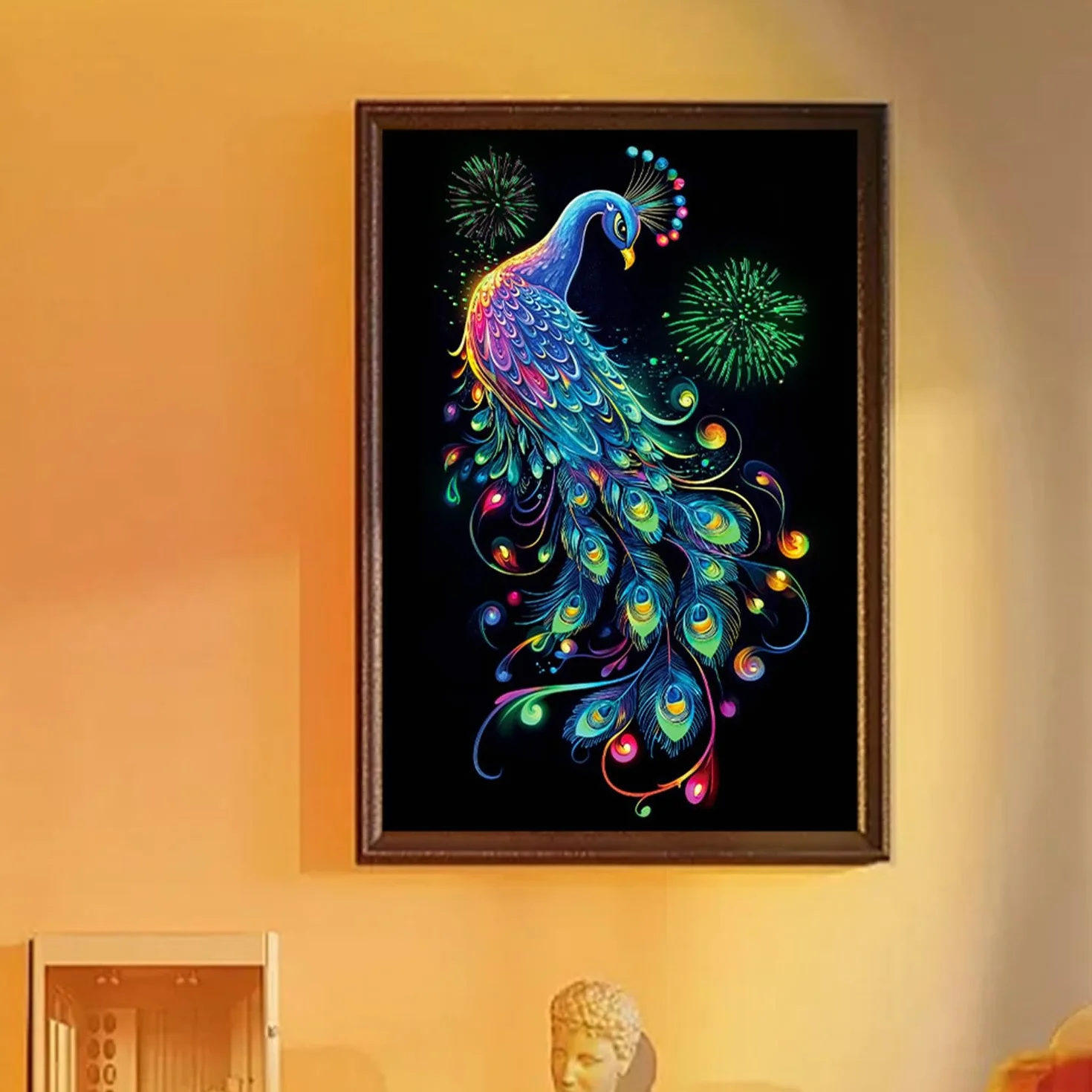 Georgie Porgy Zestaw obrazków do zdrapywania dla dzieci i dorosłych, Magic Rainbow A4, papier do zdrapywania na Boże Narodzenie, urodziny, z zestawem narzędzi do zdrapywania (świecący w nocy motyl +