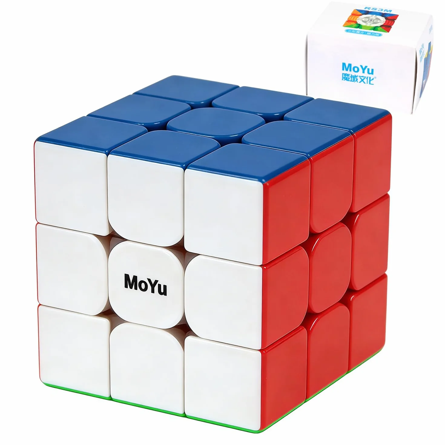 Speed Cube, Moyu RS3M 2020, 3 x 3 Speed Cube, magnetyczna kostka do prędkości, puzzle dla dzieci, dorosłych, chłopców, dziewczynek, prezent