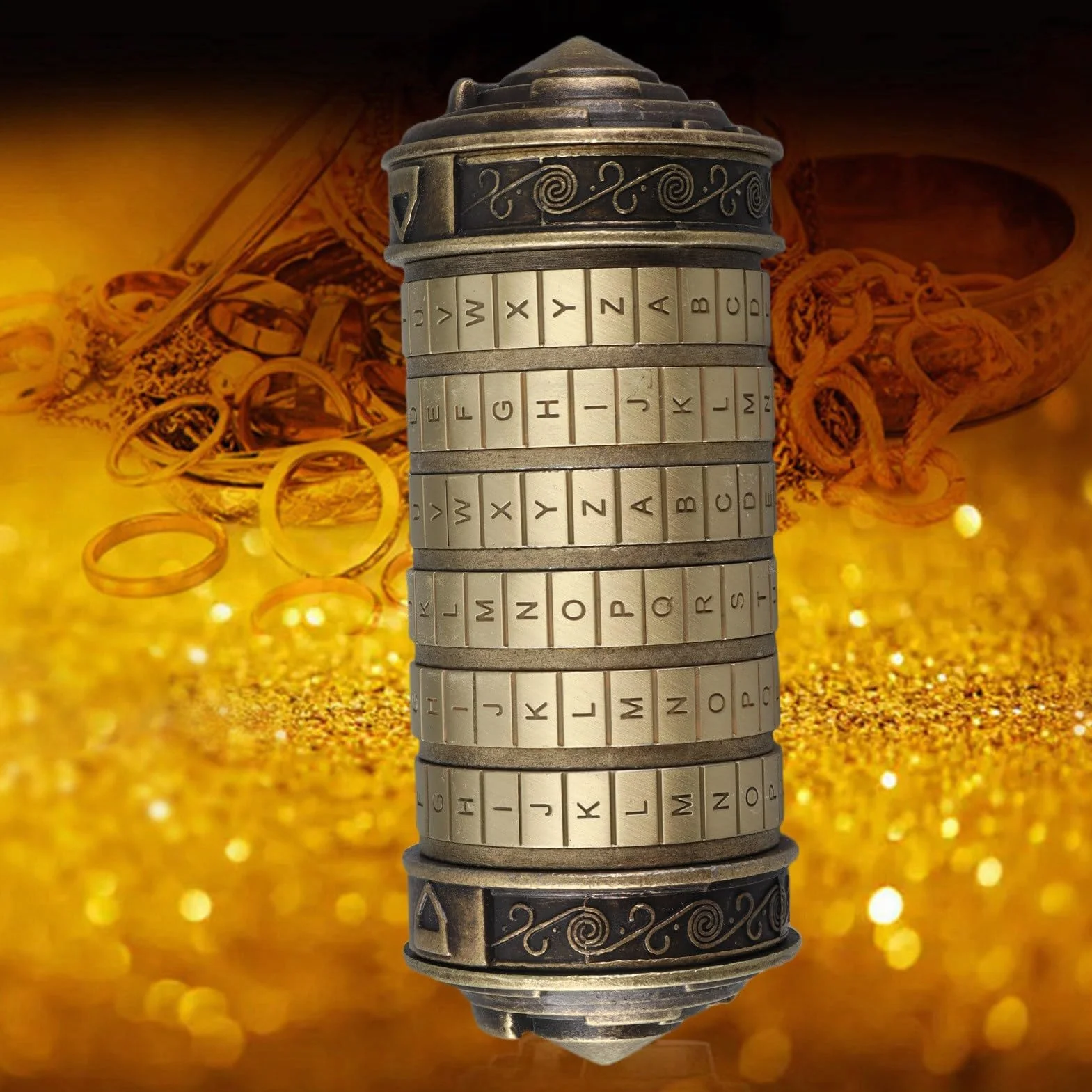 Leonardo Code Zabawka Retro Code Mini Cryptex na Boże Narodzenie Walentynki Najciekawsze Prezenty Urodzinowe