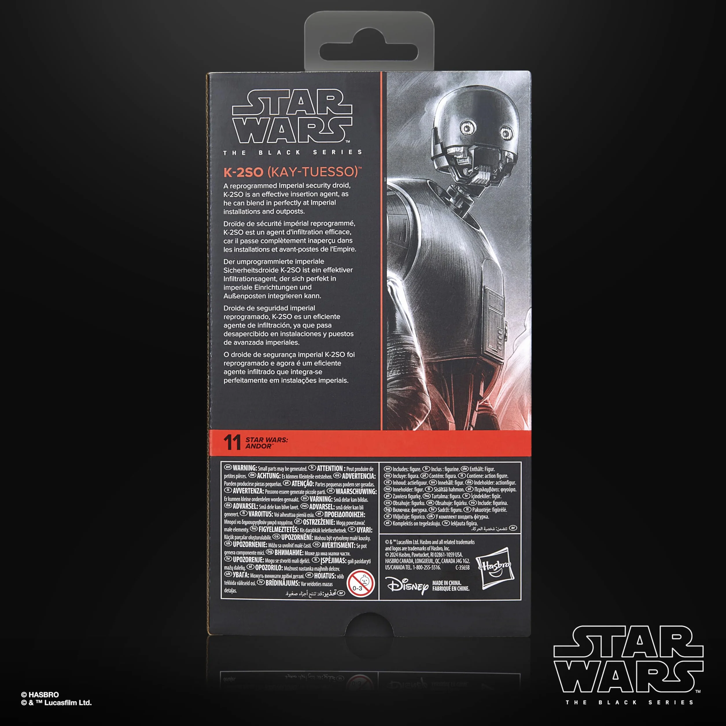 Hasbro Star Wars The Black Series K-2SO (Kay-Tuesso) Gwiezdne Wojny z serii Gwiezdne Wojny 15 cm