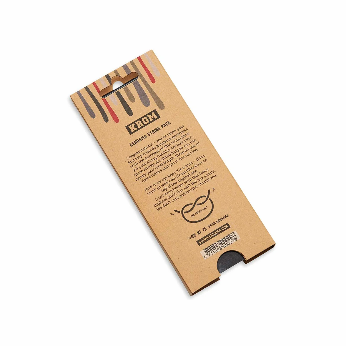 KROM Kendama KROMIE String Pack - 5 różnych kolorów - 70 cm