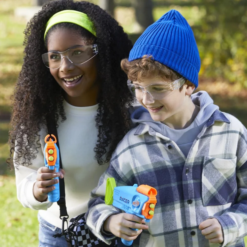Nerf Elite Junior Racer Easy Play Dart-Blaster