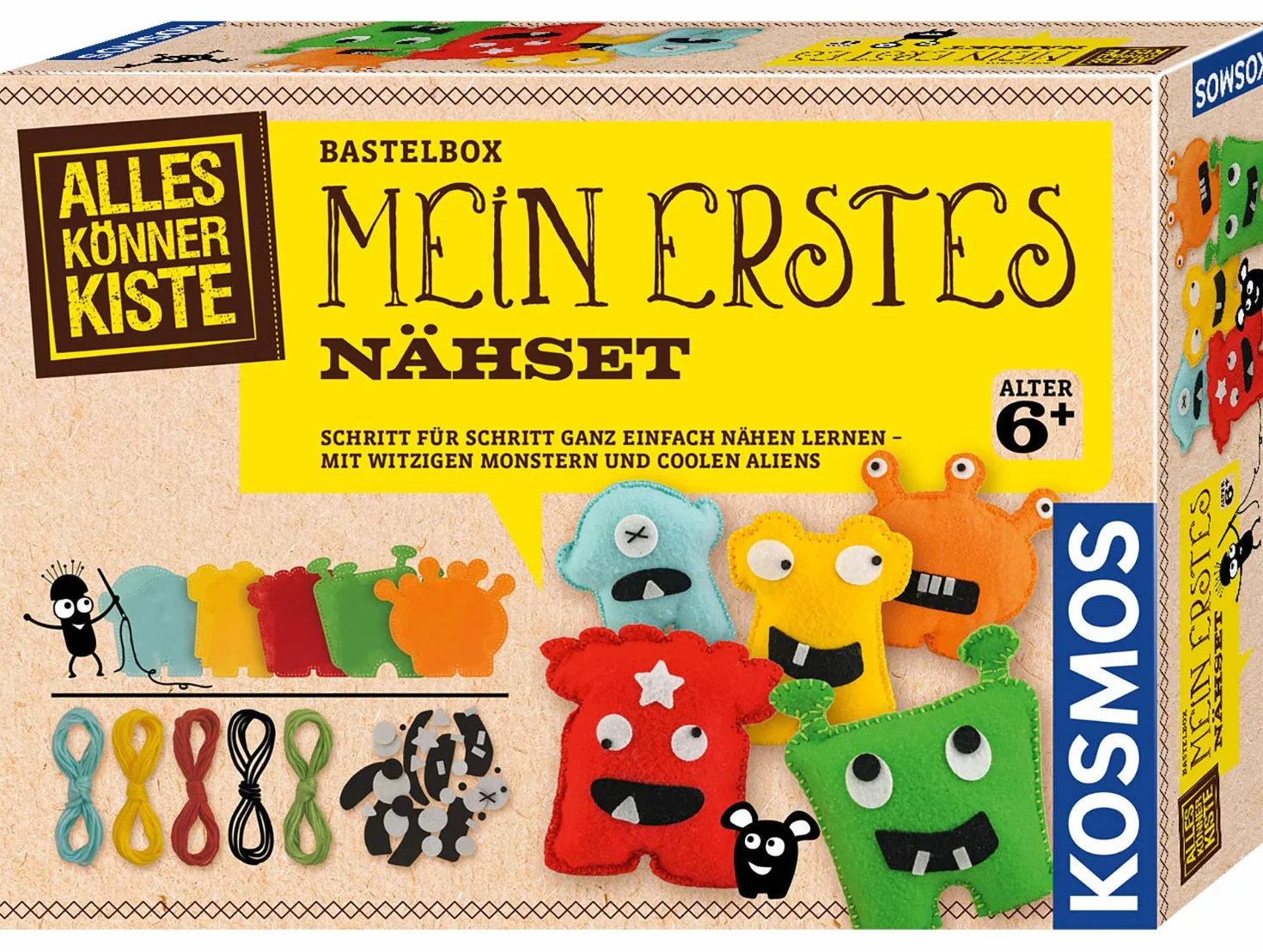 Mein erstes Nähset: Bastel-Set