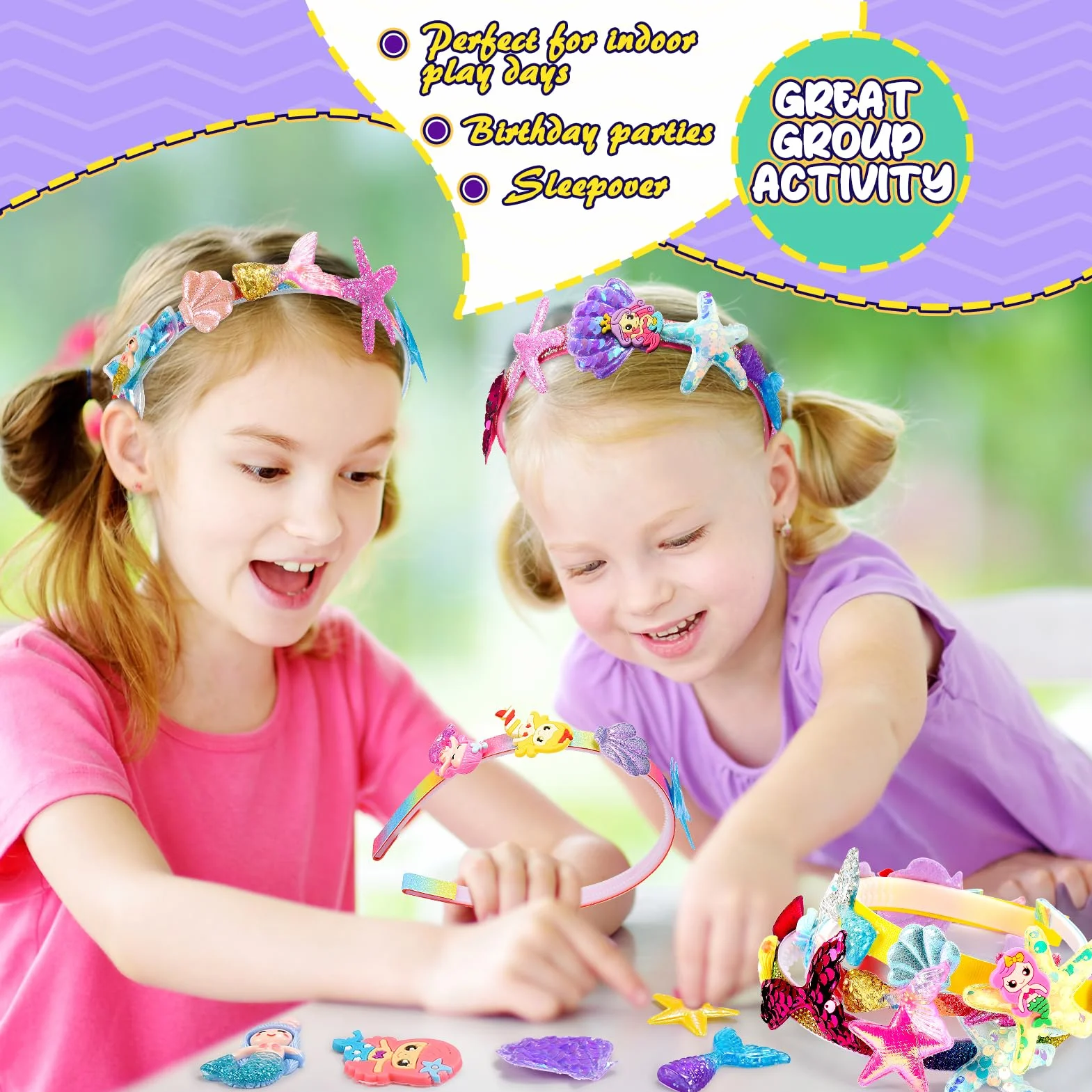 HappyKidsClub Prezent dla dziewczynki Zabawki i zajęcia manualne dla dzieci w wieku 4–11 lat