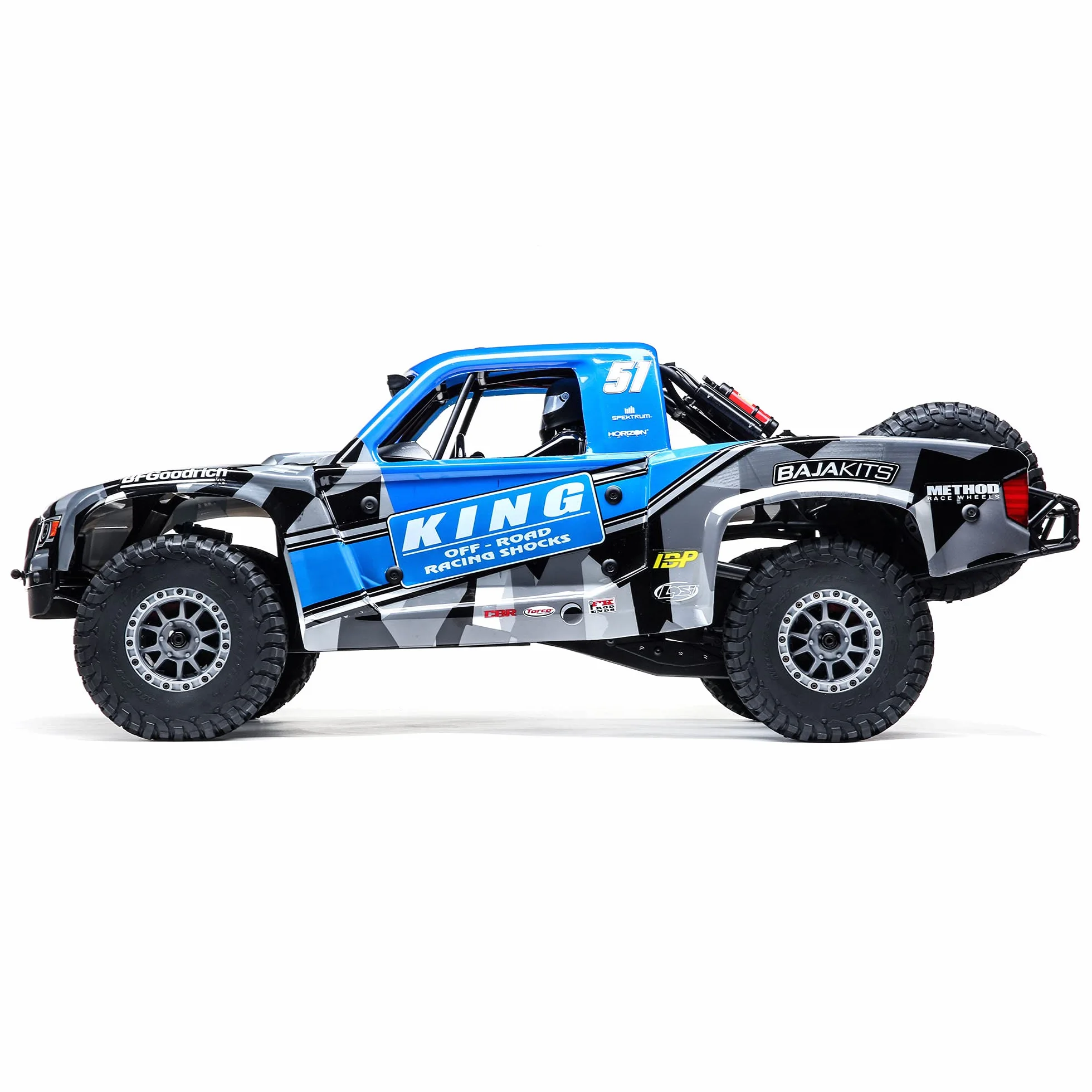 LOSI 1/6 Super Baja Rey 2.0 4X4 Desert Truck Brushless RTR, King Shocks
