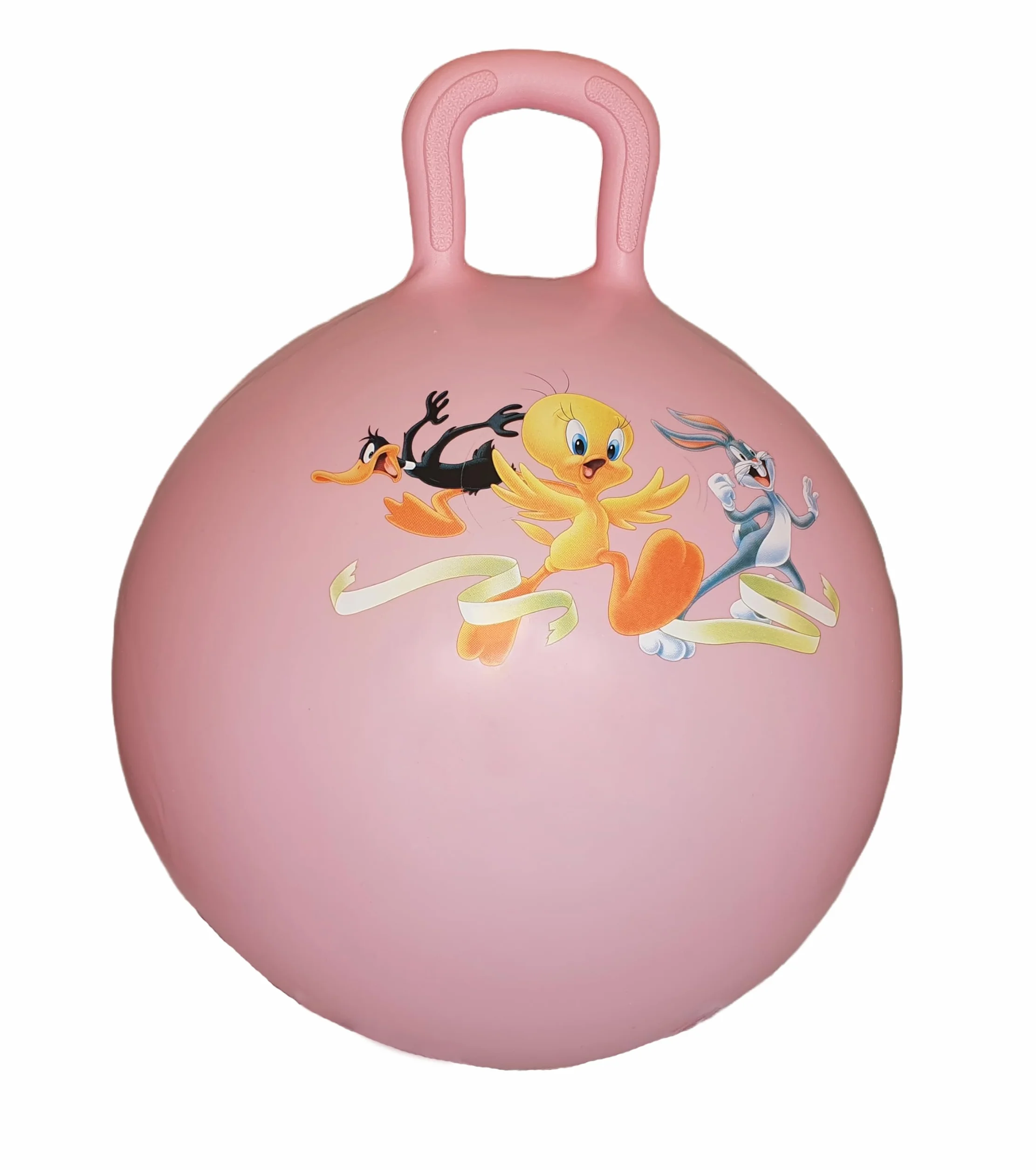 Looney Tunes Space Hopper Pink: Bouncing Fun for Kids - Durable and Safe Inflatable - Idealny do użytku wewnątrz i na zewnątrz dla aktywnych dzieci - oficjalnie licencjonowany Warner Bros