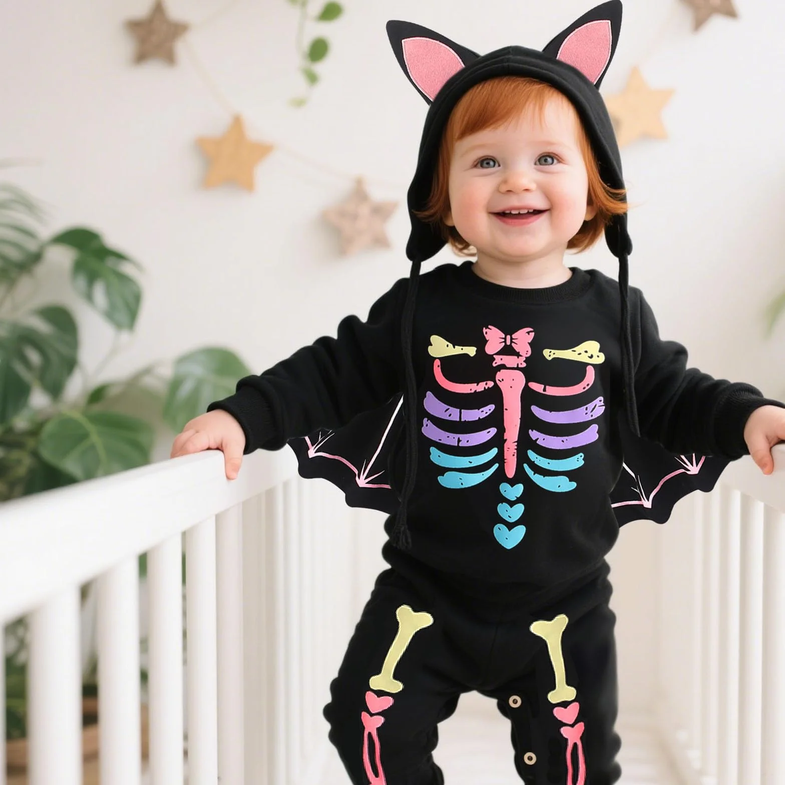 Kostium nietoperza dla niemowląt 0-24 miesięcy na Halloween