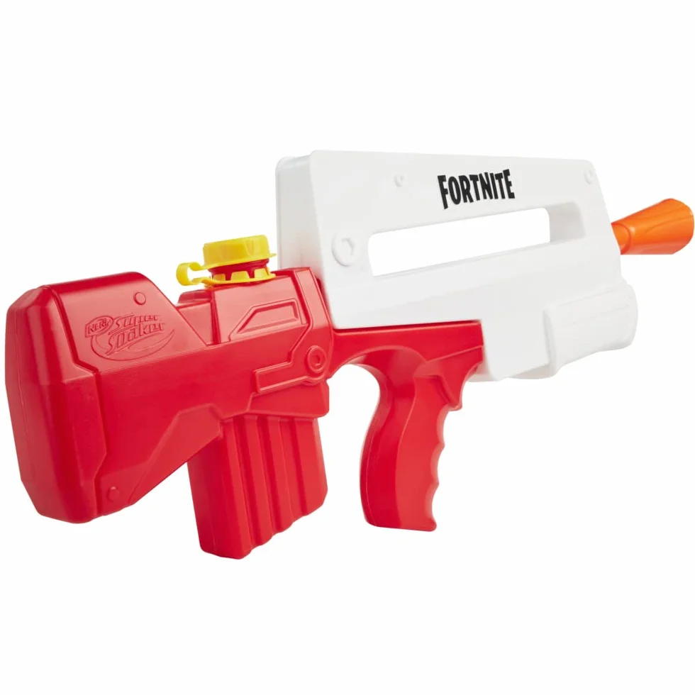 Nerf Super Soaker Fortnite Burst AR Water Blaster – Atak wodny do gier na świeżym powietrzu – dla dzieci, młodzieży, dorosłych