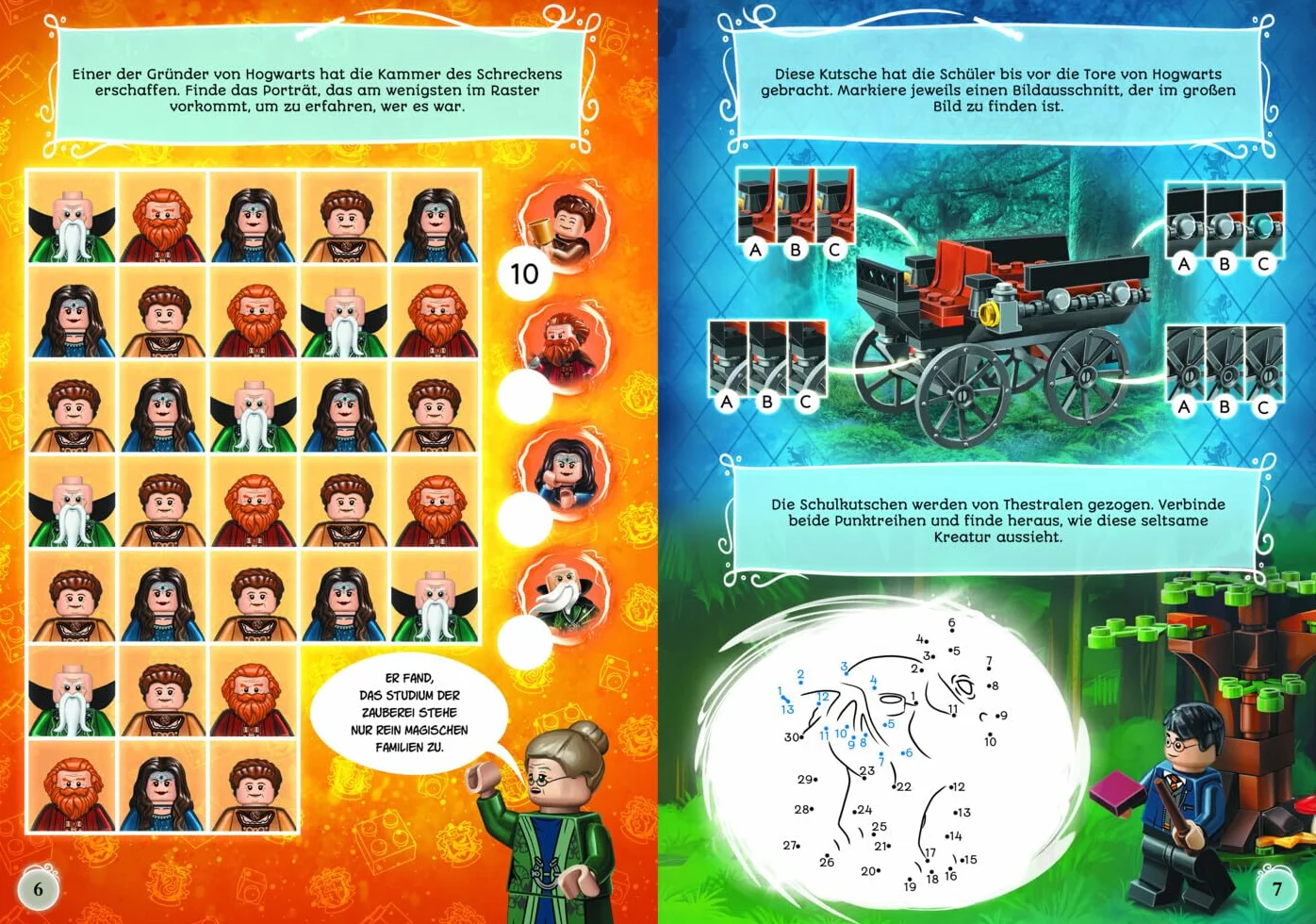 LEGO® Harry Potter™ – Rätselspass mit Bellatrix: mit Minifigur "Bellatrix Lestrange"