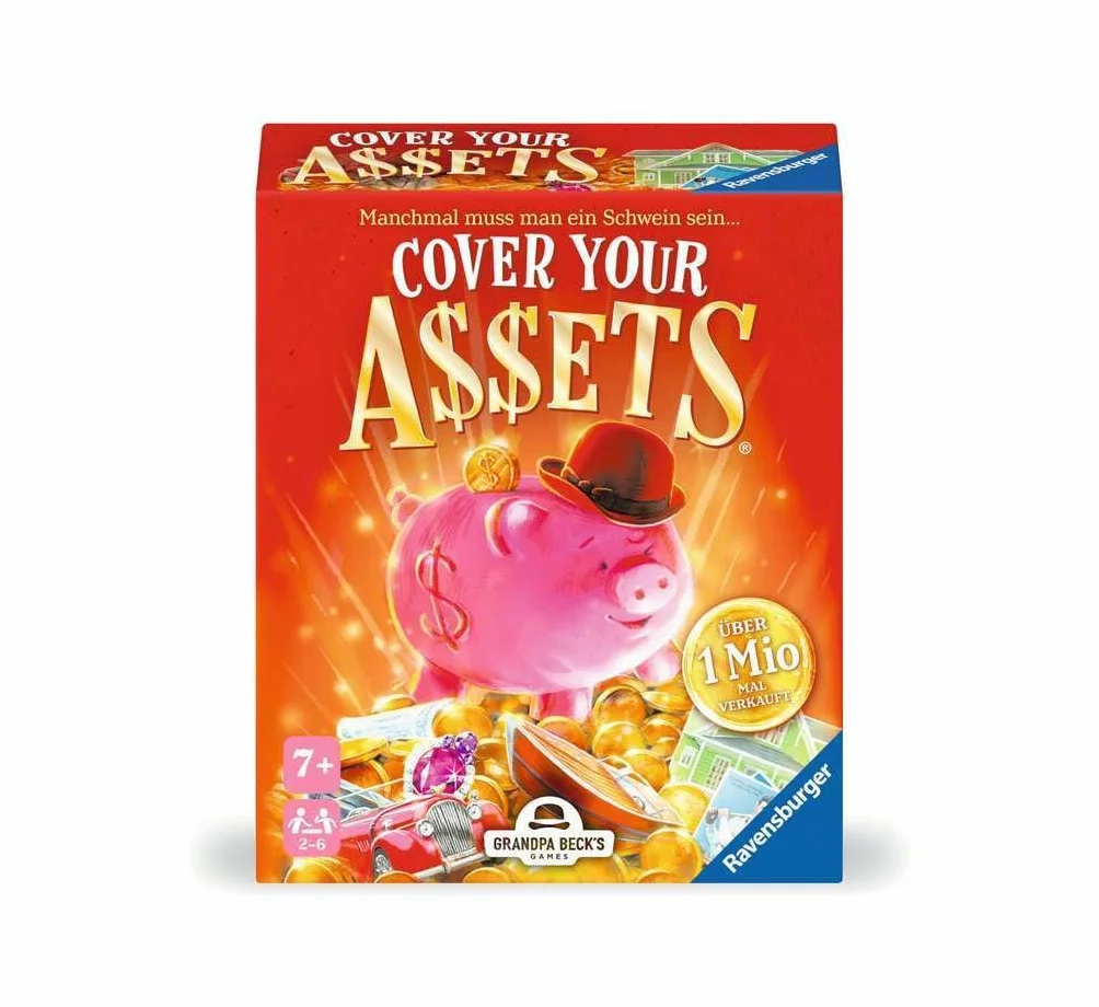 Cover Your Assets Kartenspiel ab 7 Jahre