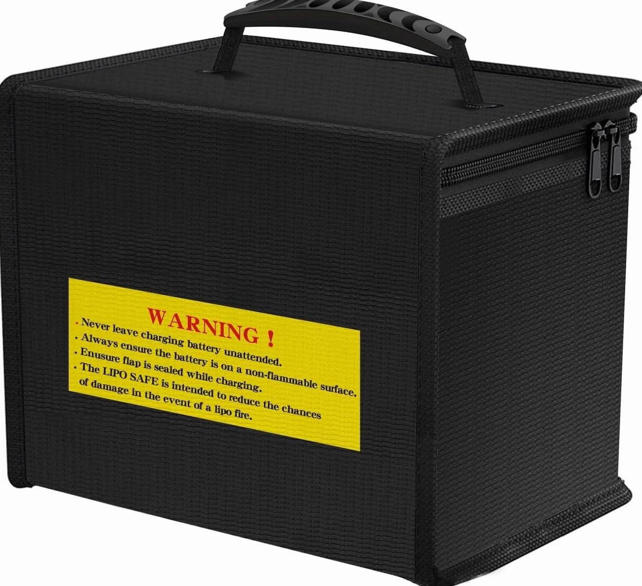 HRB Lipo Bag ognioodporna i przeciwwybuchowa bezpieczna torba na baterie Lipo, ulepszony materiał wysokiej jakości, pudełko bezpieczeństwa o dużej pojemności do ładowania i przechowywania akumulatorów