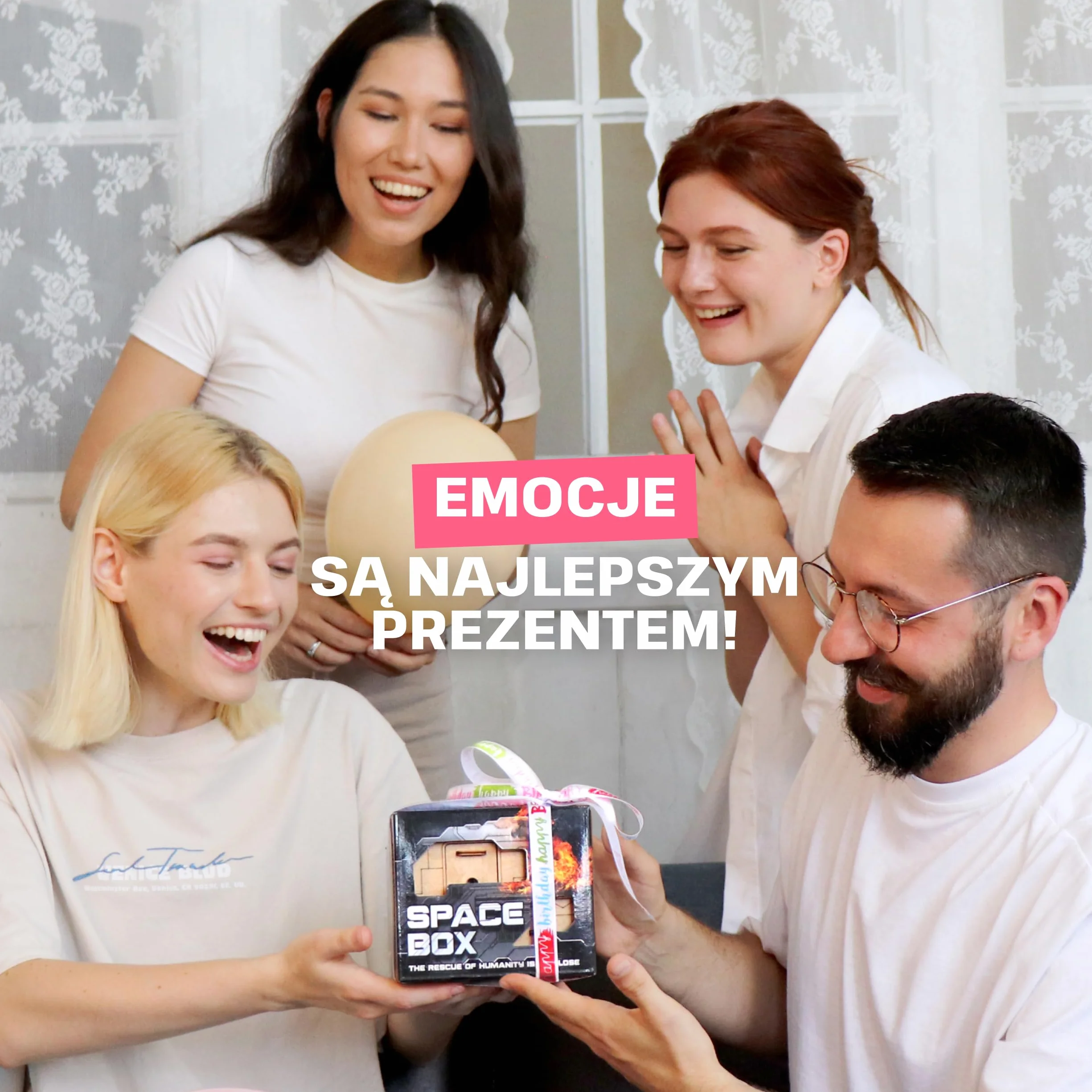 ESC WELT Space Box - Drewniane Pudełko Układanka z Brzozy dla Nastolatków - Zaawansowana Drewniana łamigłówka dla Przyjęcia Urodzinowego i Wieczoru Rodzinengo - 3D Drewniane Pudełko Układanka